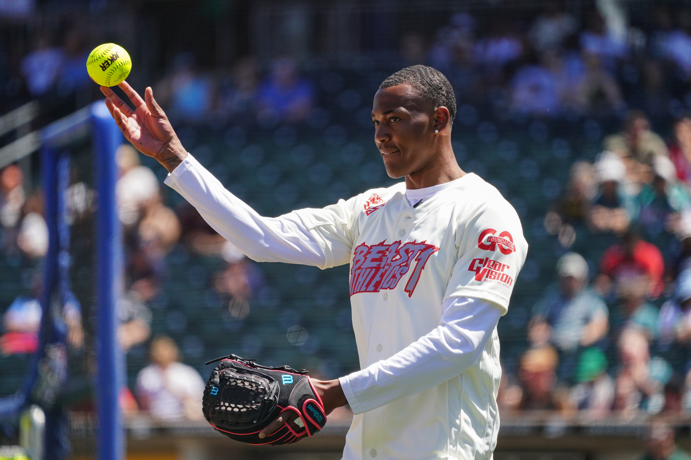 Mack Wilson 2nd Annual Celebrity Softball Game Biscuits Jersey