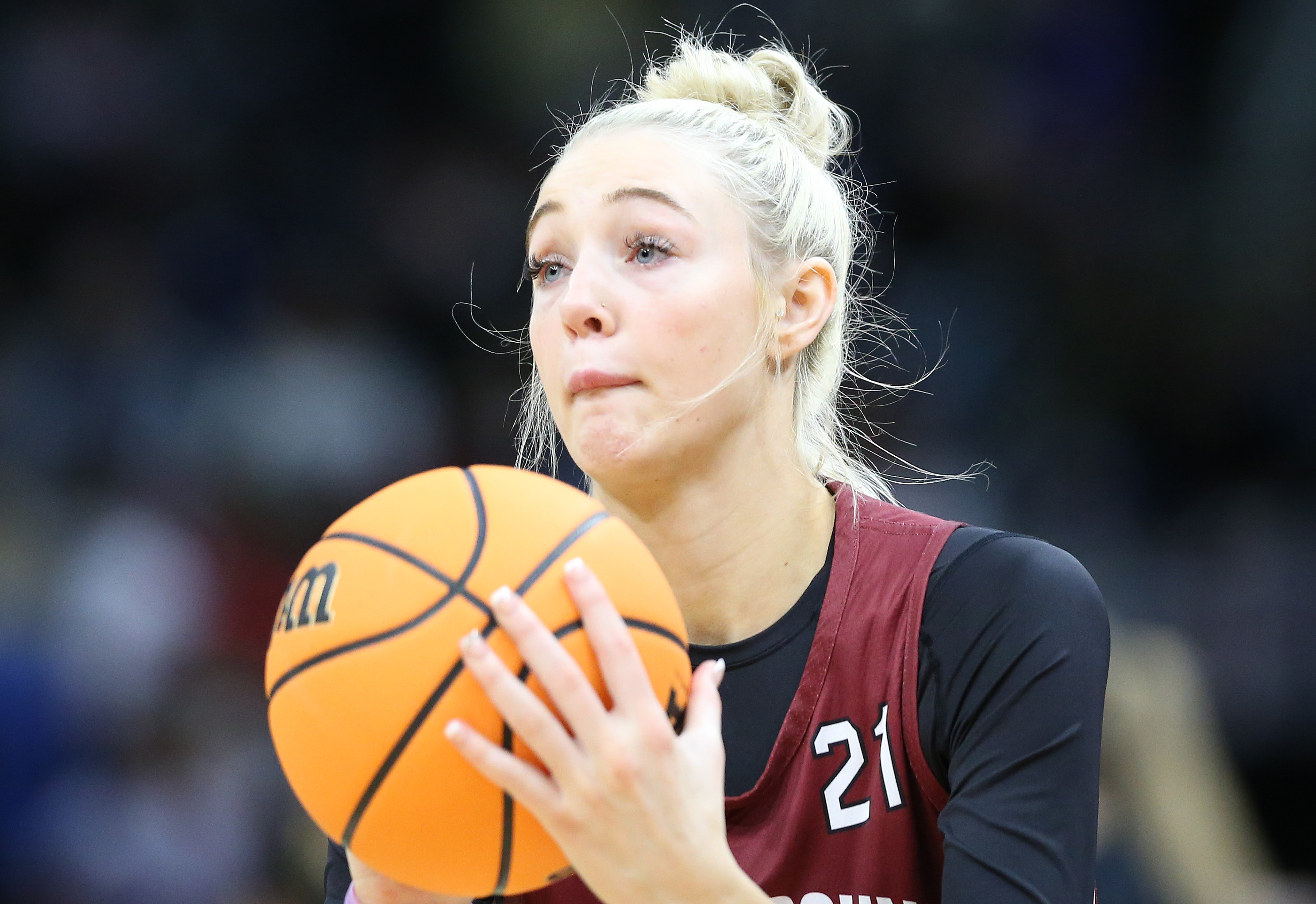 South Carolina Gamecocks open practice in Women's Final Four, April 6