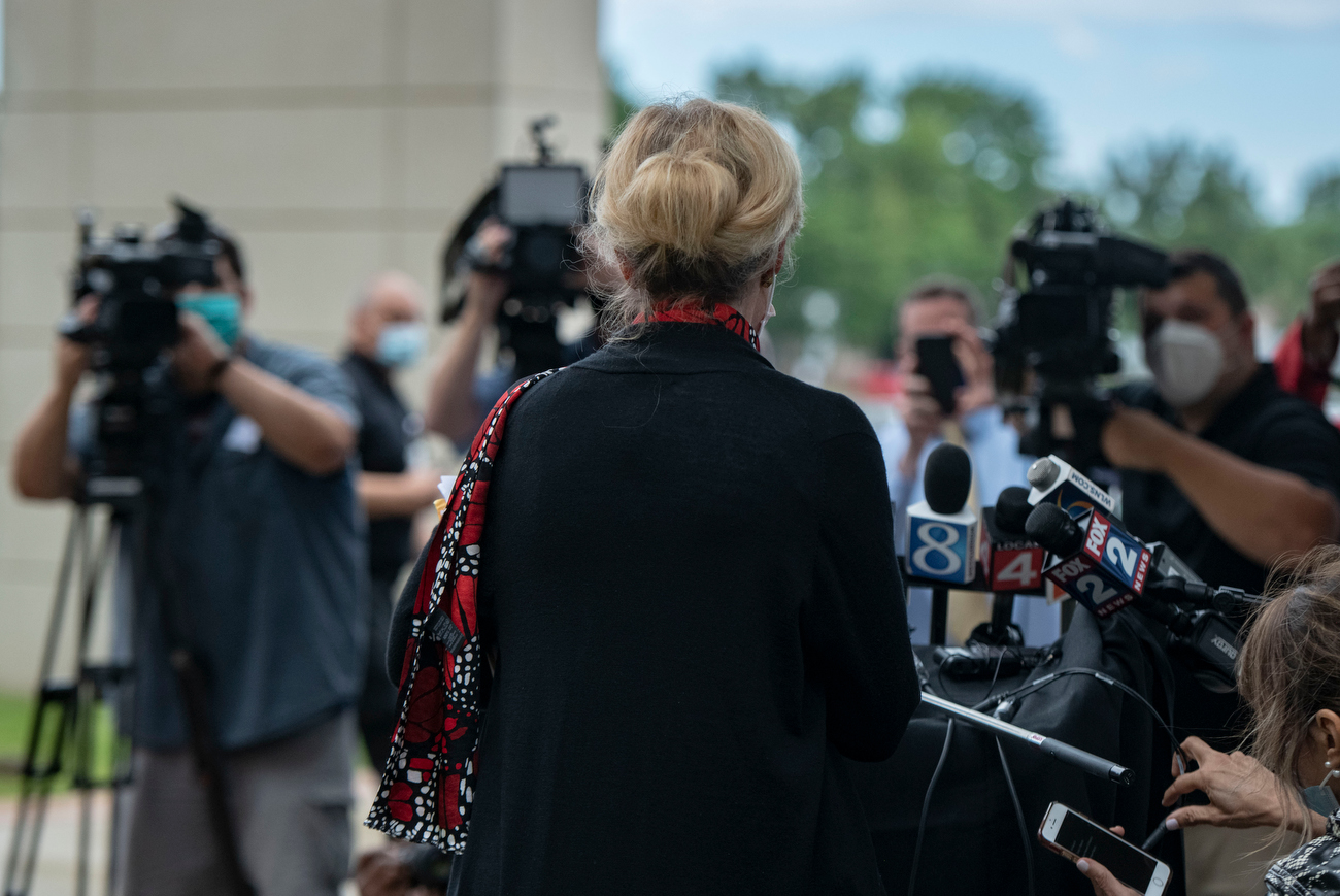 White House coronavirus response coordinator Dr. Deborah Birx at St ...