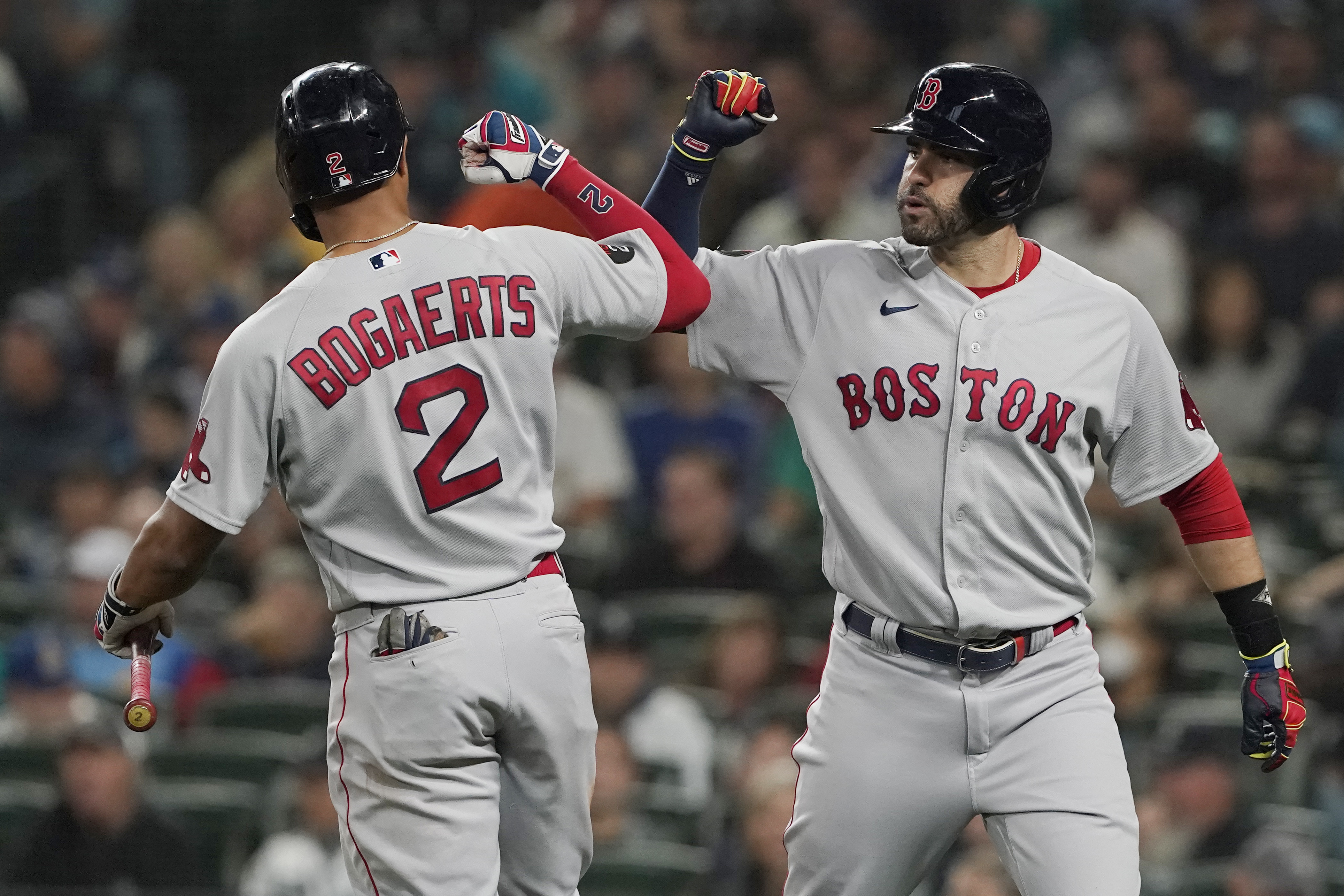 Xander Bogaerts and J.D. Martinez said goodbye to the Fenway faithful  Wednesday. Will it be for the final time? - The Boston Globe