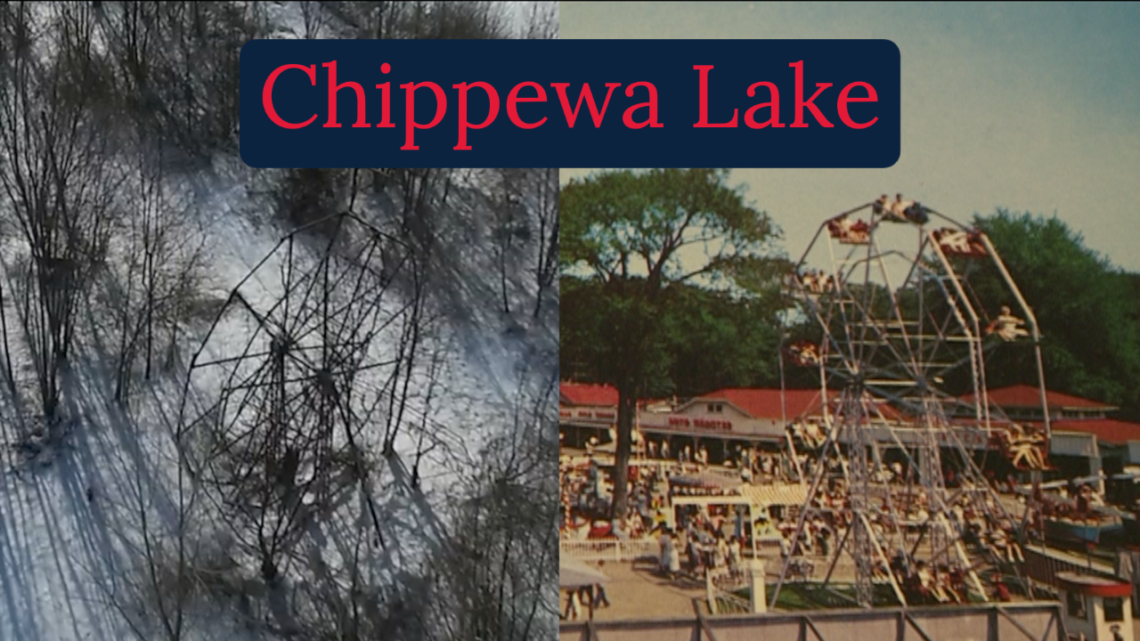 Chippewa Lake Amusement Park past and present. See aerial footage