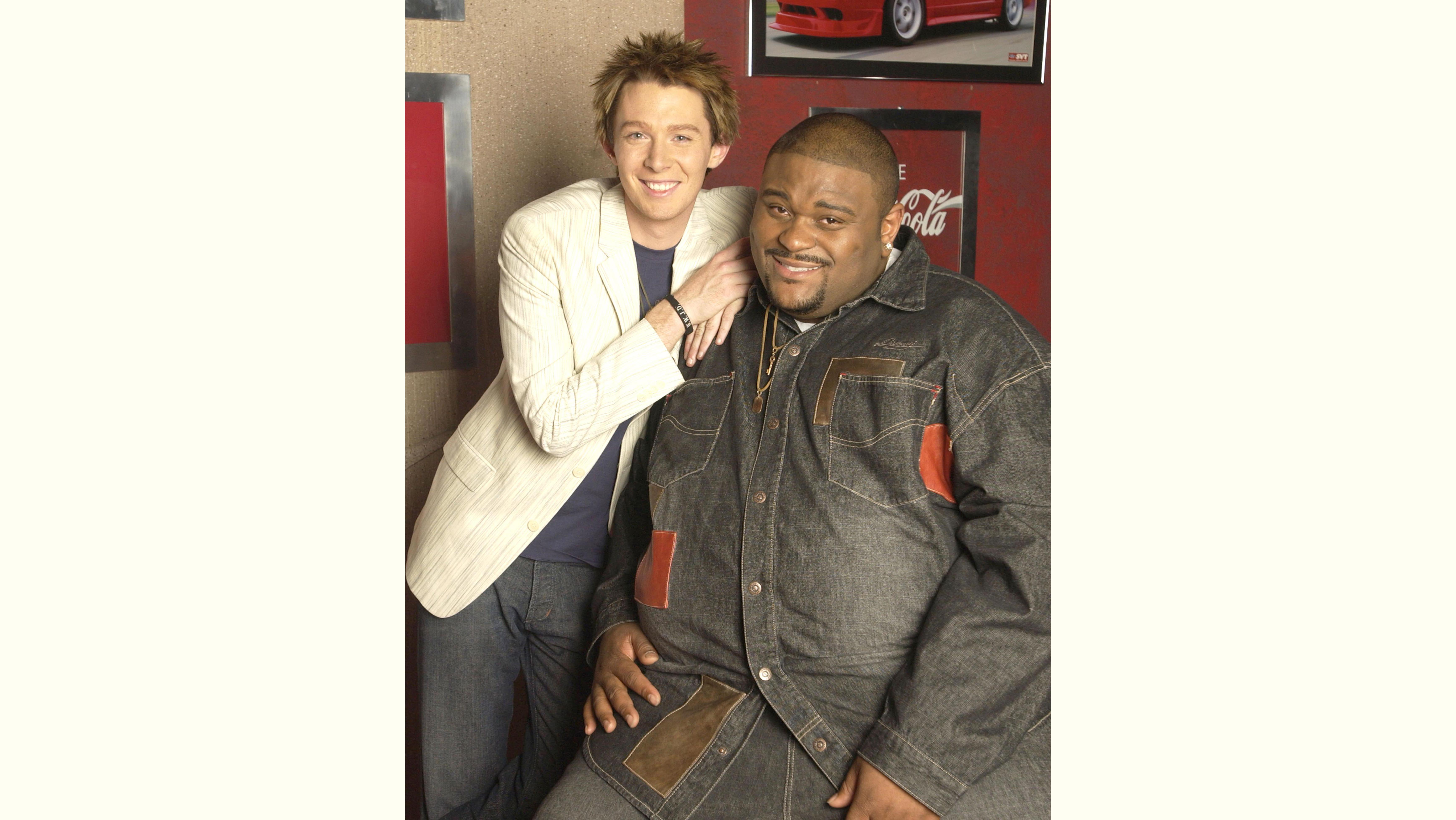 Clay Aiken, left, and Ruben Studdard competed on "American Idol" in 2003 as the top two finalists on the reality series. Studdard, from Birmingham, won the Season 2 crown. (Fox photo/Ray Mickshaw)