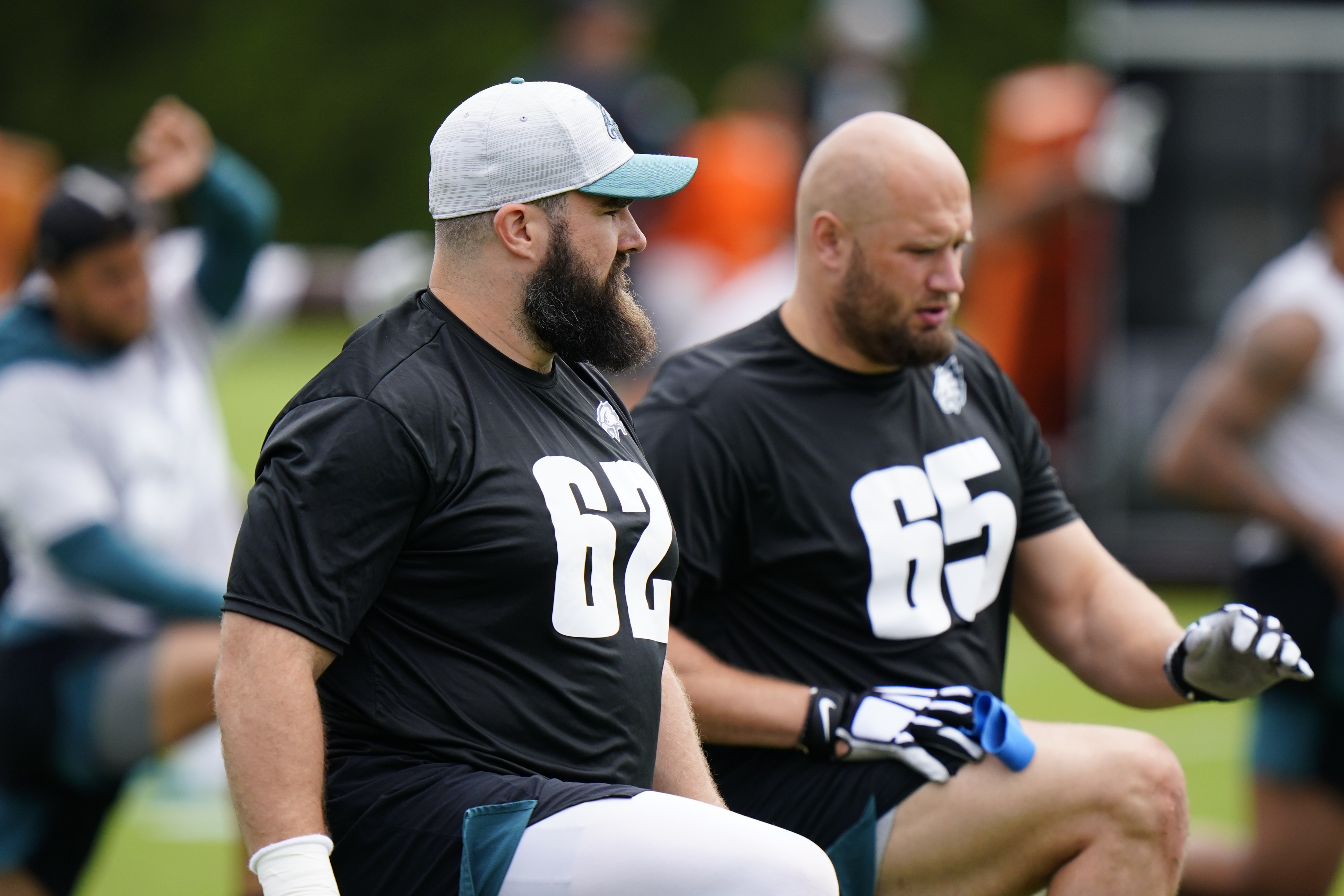 Eagles' Jason Kelce's emotional reaction to Lane Johnson's struggles with  mental illness, impact on others 