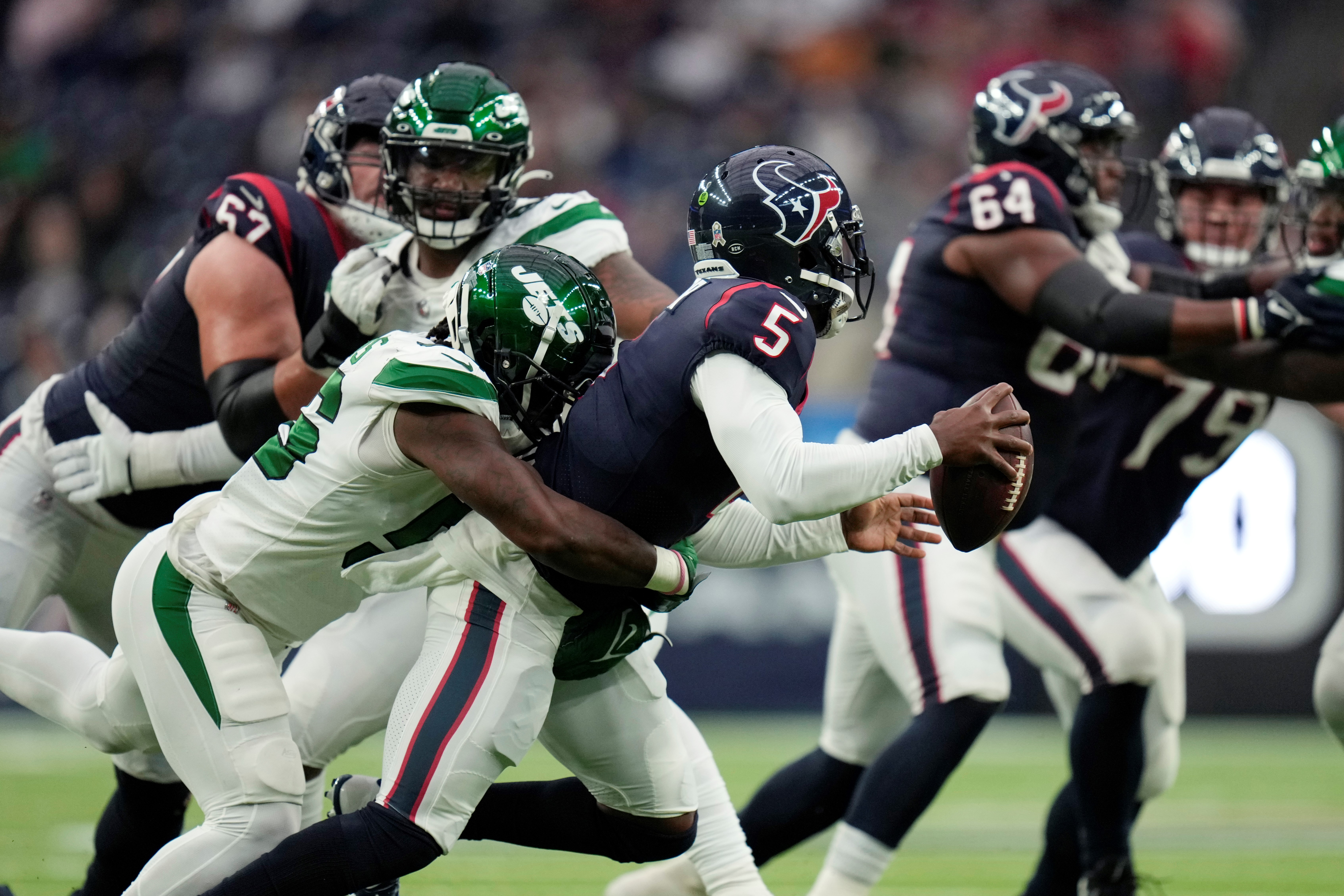 It's Zach and sacks: As QB returns, Jets' defense gets the job done in win  against Texans 