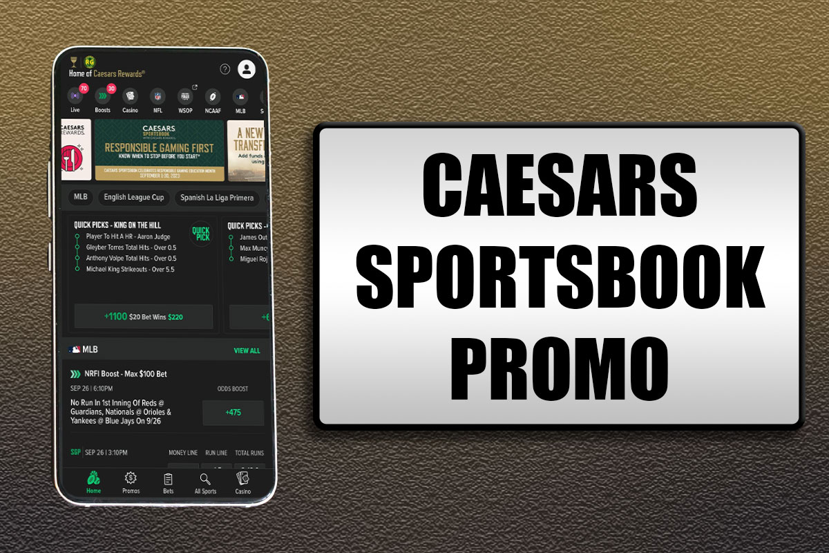 Caesars Sportsbook Promo Code: Bet $50, and Get $250 in Bonus Bets