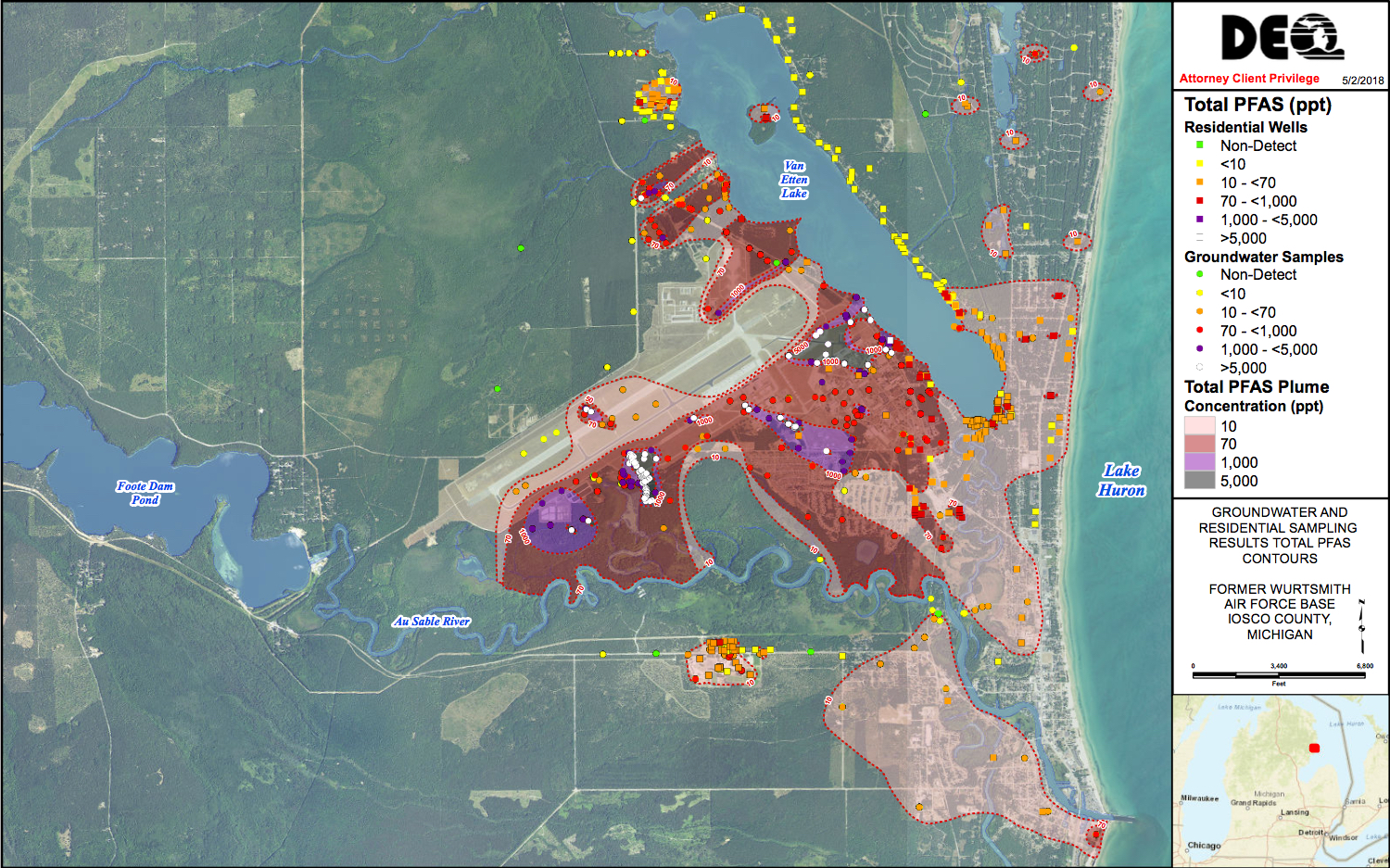 Small portions: Michigan puts PFAS advisory on Lake Superior