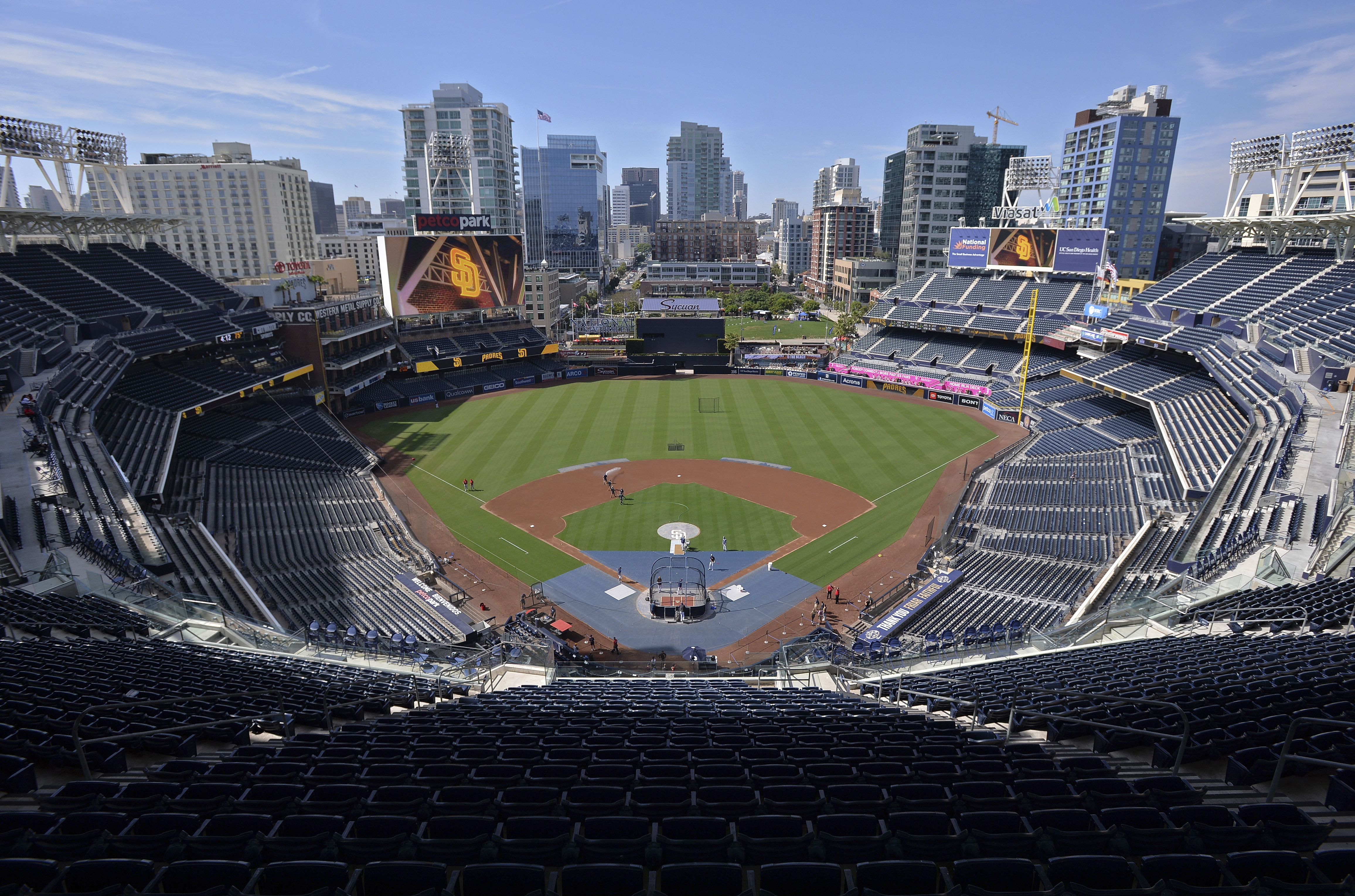 Padres fan and her son die after 'suspicious' fall at Petco Park