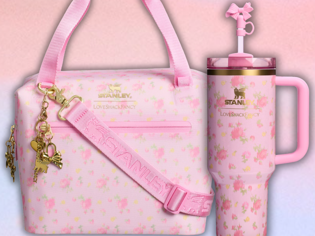 Staney's new LoveShackFancy collab is here, with prices starting