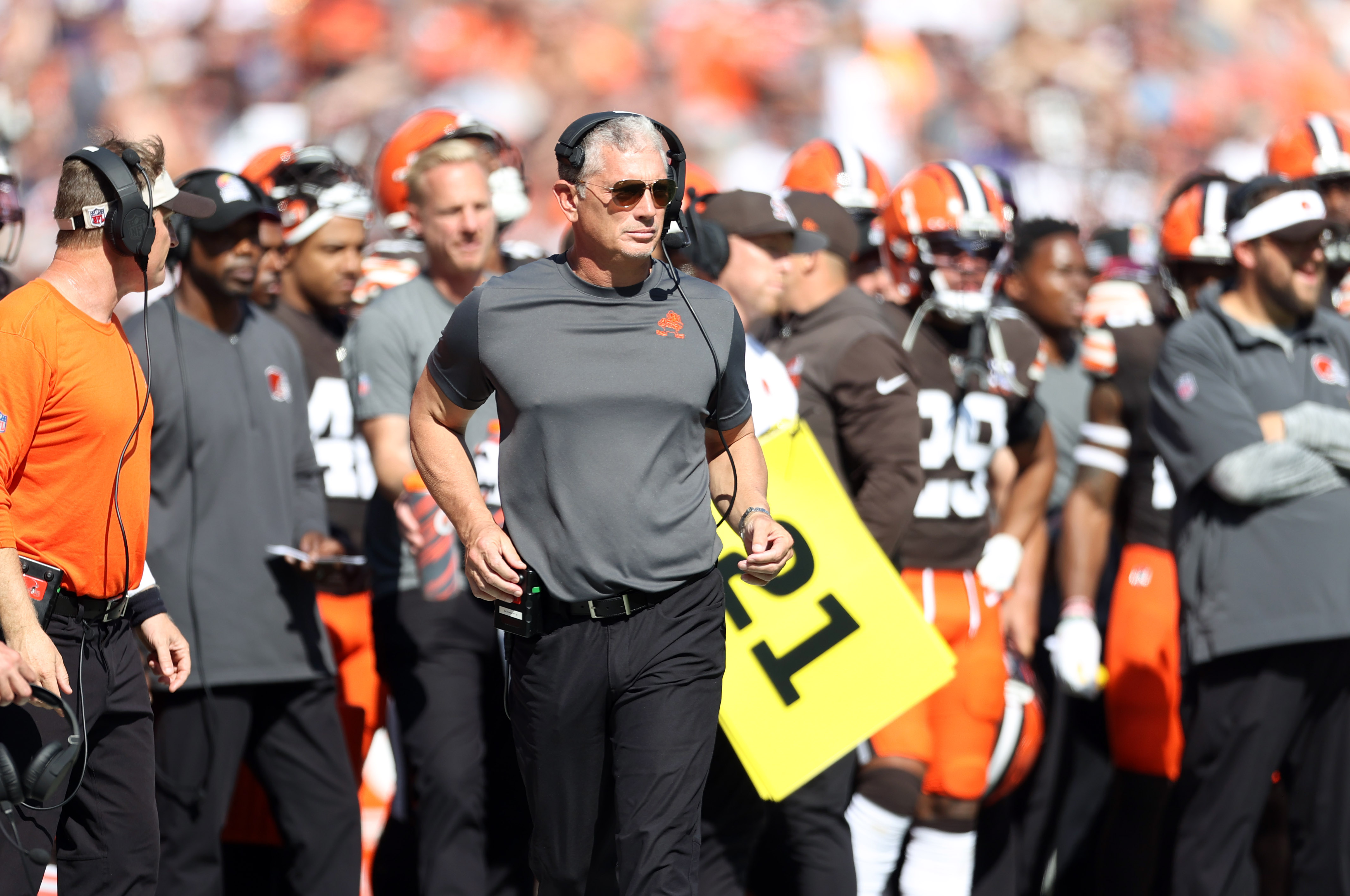 Stefanski Credits Browns Defense and Coach Schwartz in Leading