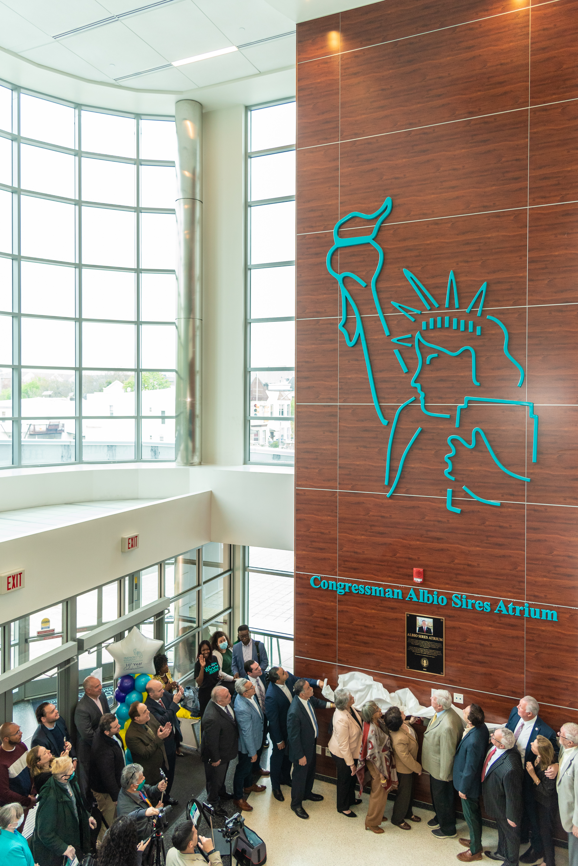 HCCC atrium dedicated to Re. Albio Sires - nj.com
