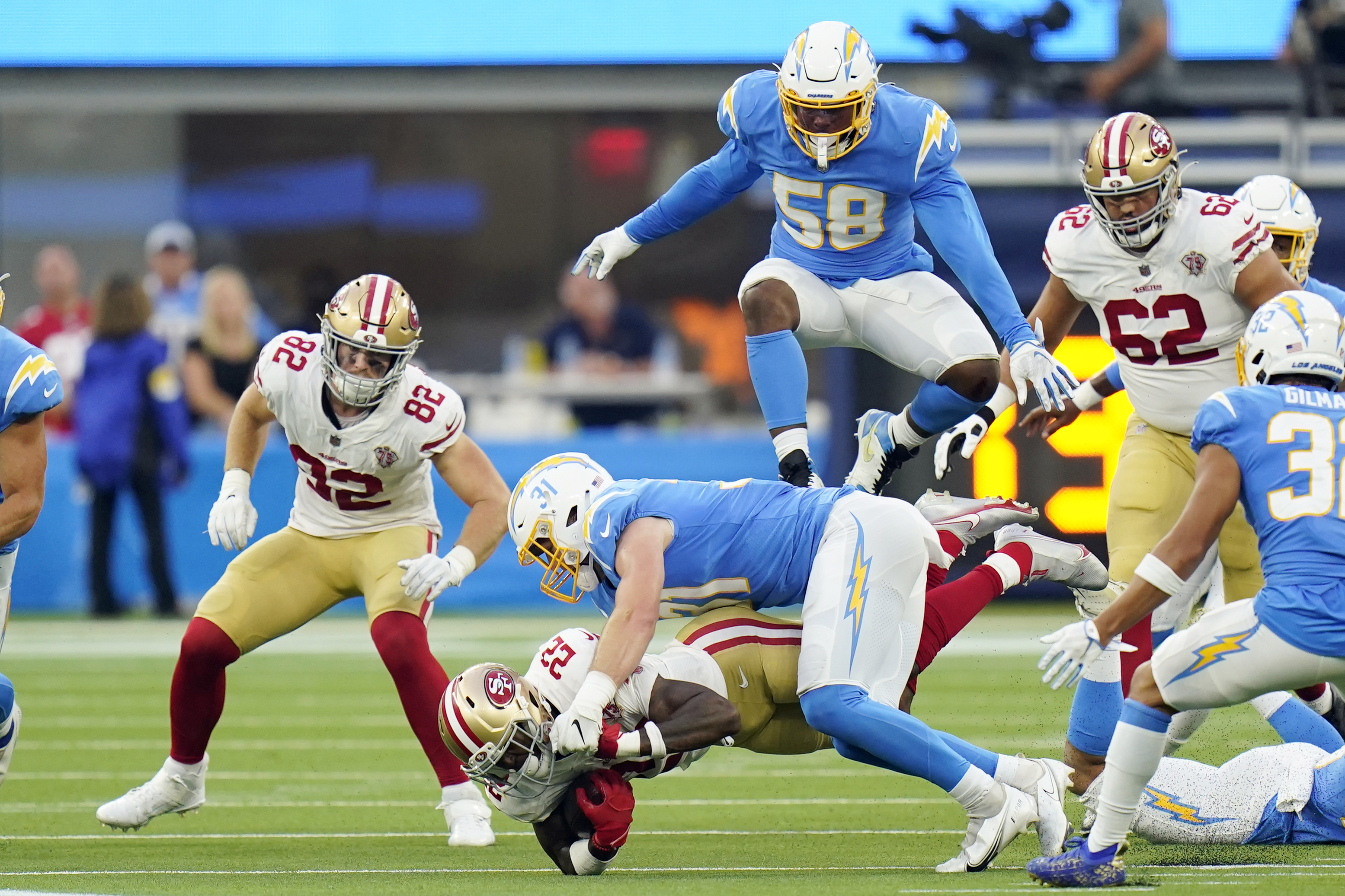 Chargers vs 49ers Predictions, Picks and Odds