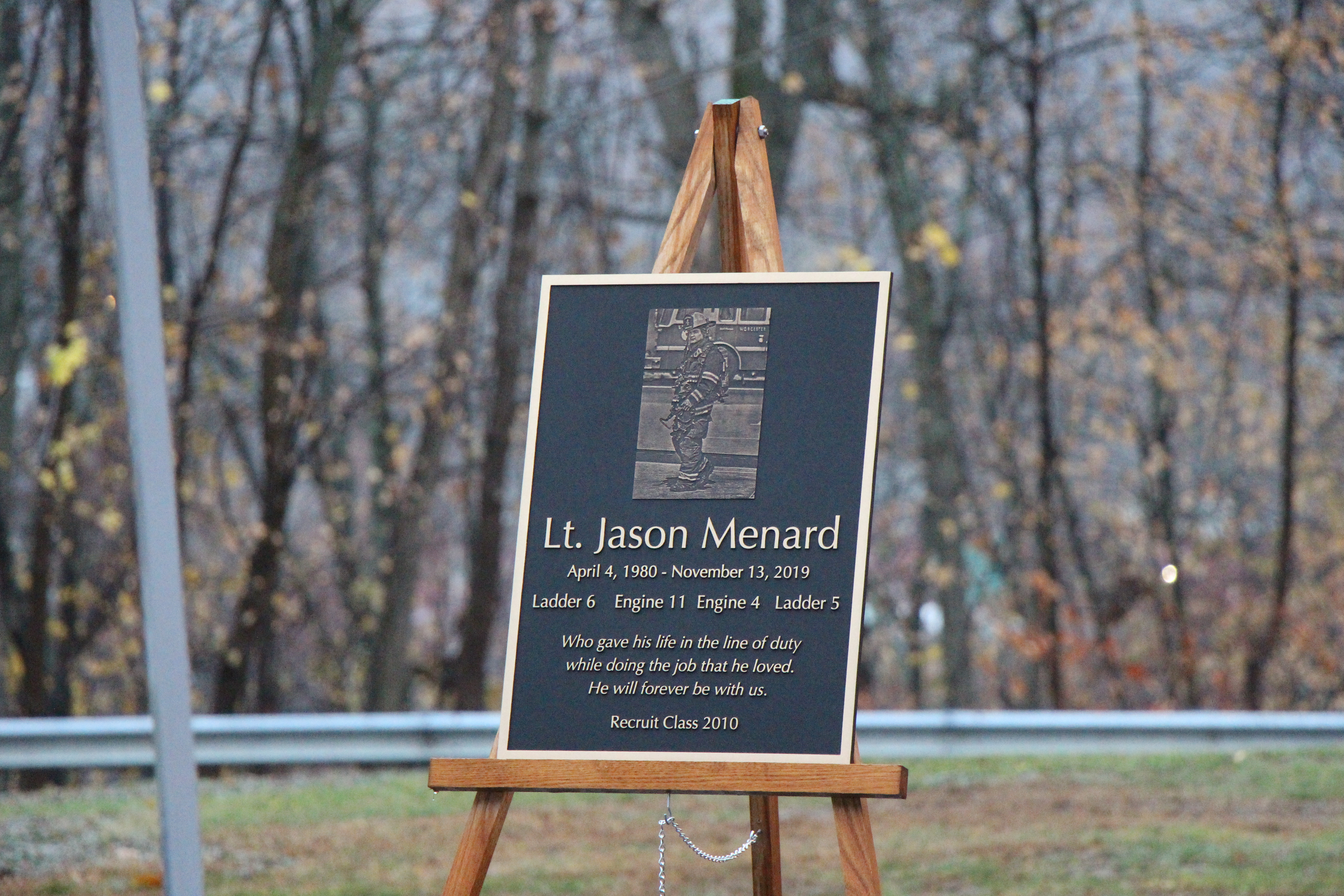 Worcester Fire Lt. Jason Menard remembered 1 year after line-of-duty ...