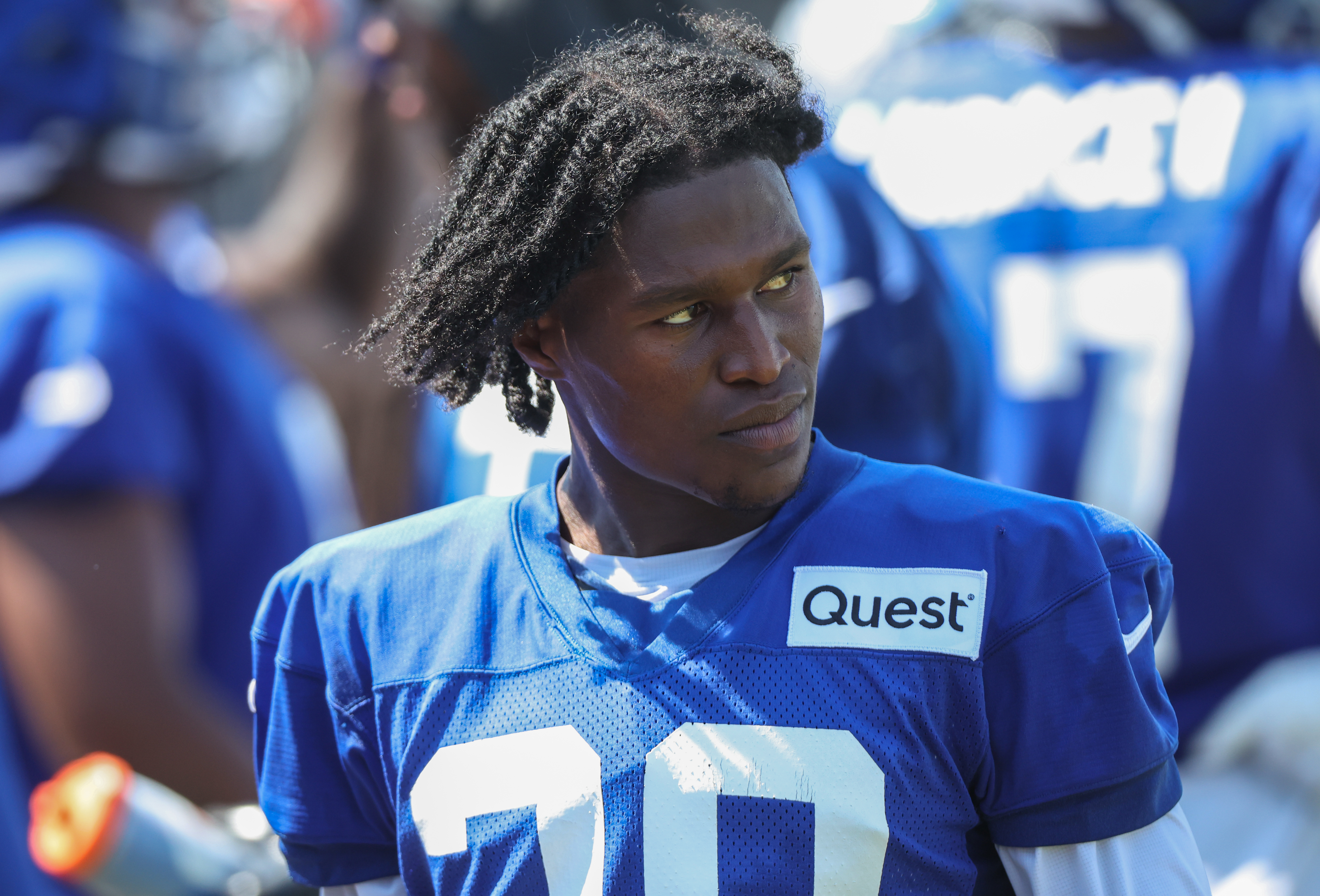 How Steve Harvey's words of wisdom gave Giants' Darnay Holmes just