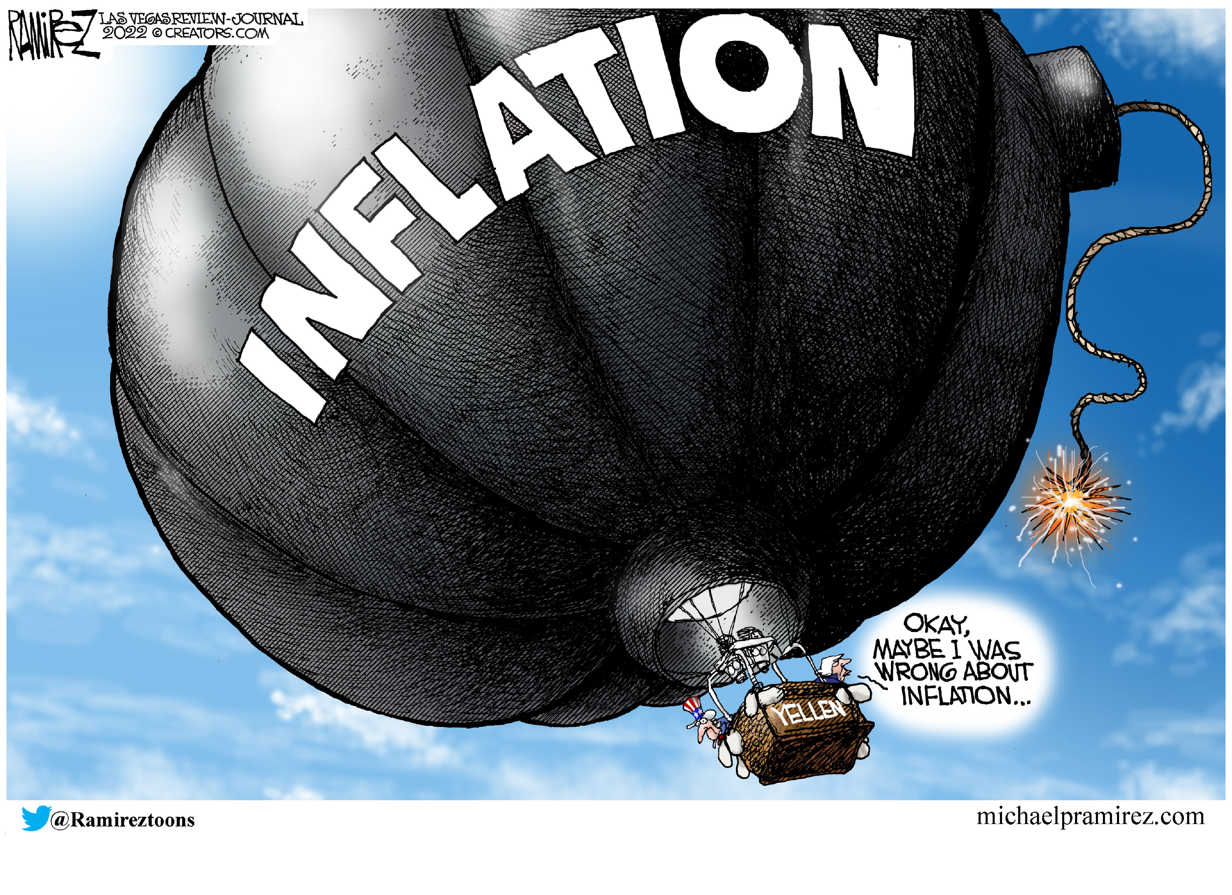 Inflation Political Cartoon 2024