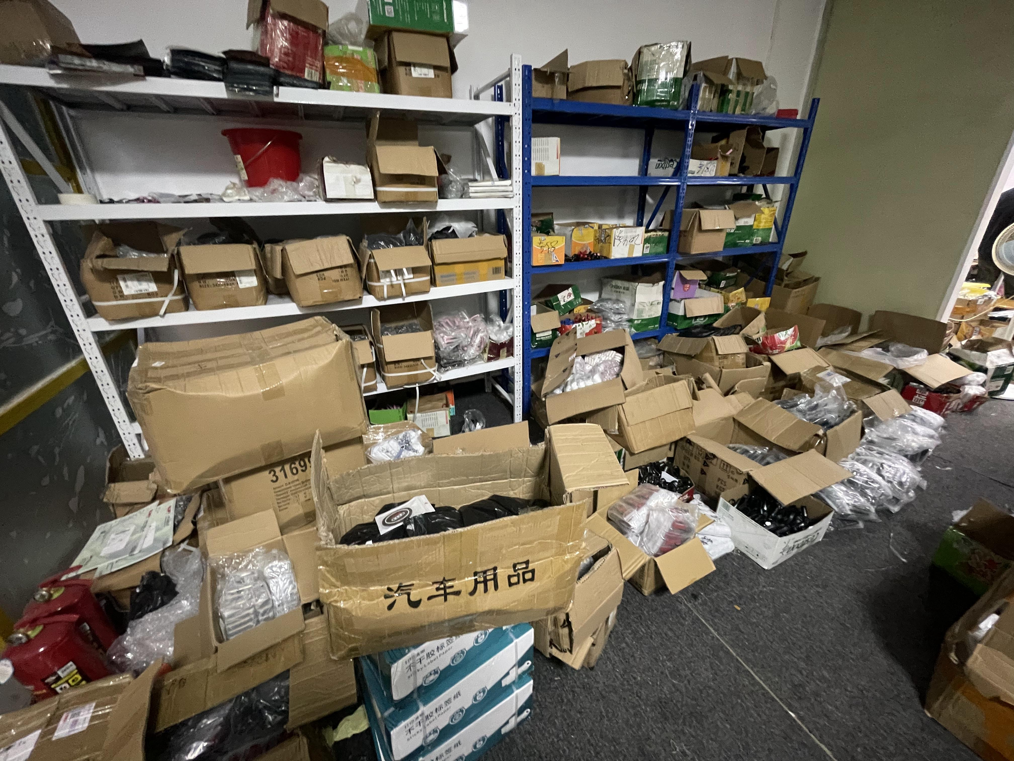 Chinese police destroy £21million of counterfeit designer goods