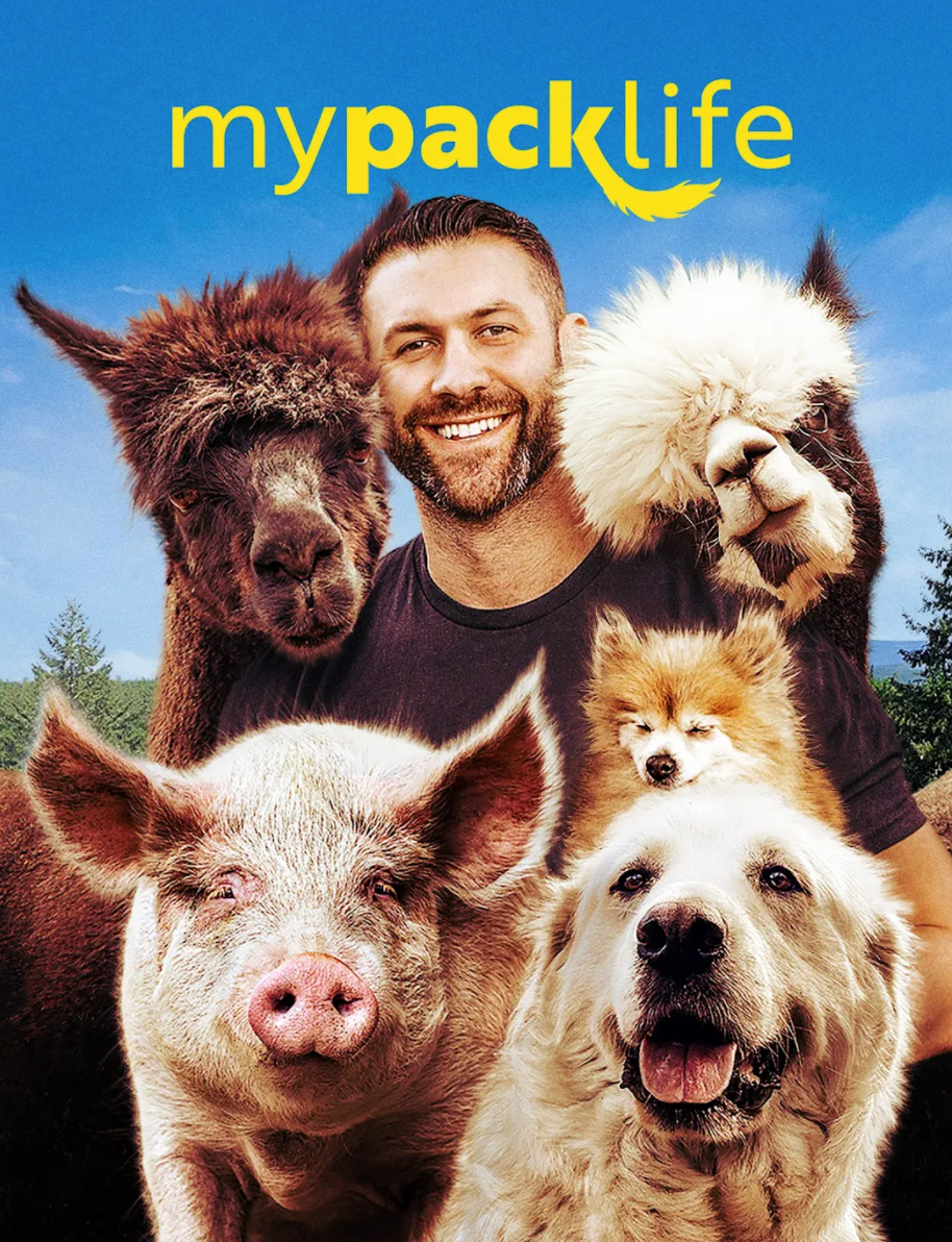 Lee Asher shows off his animal sanctuary in new series: How to watch and  stream 'My Pack Life' 