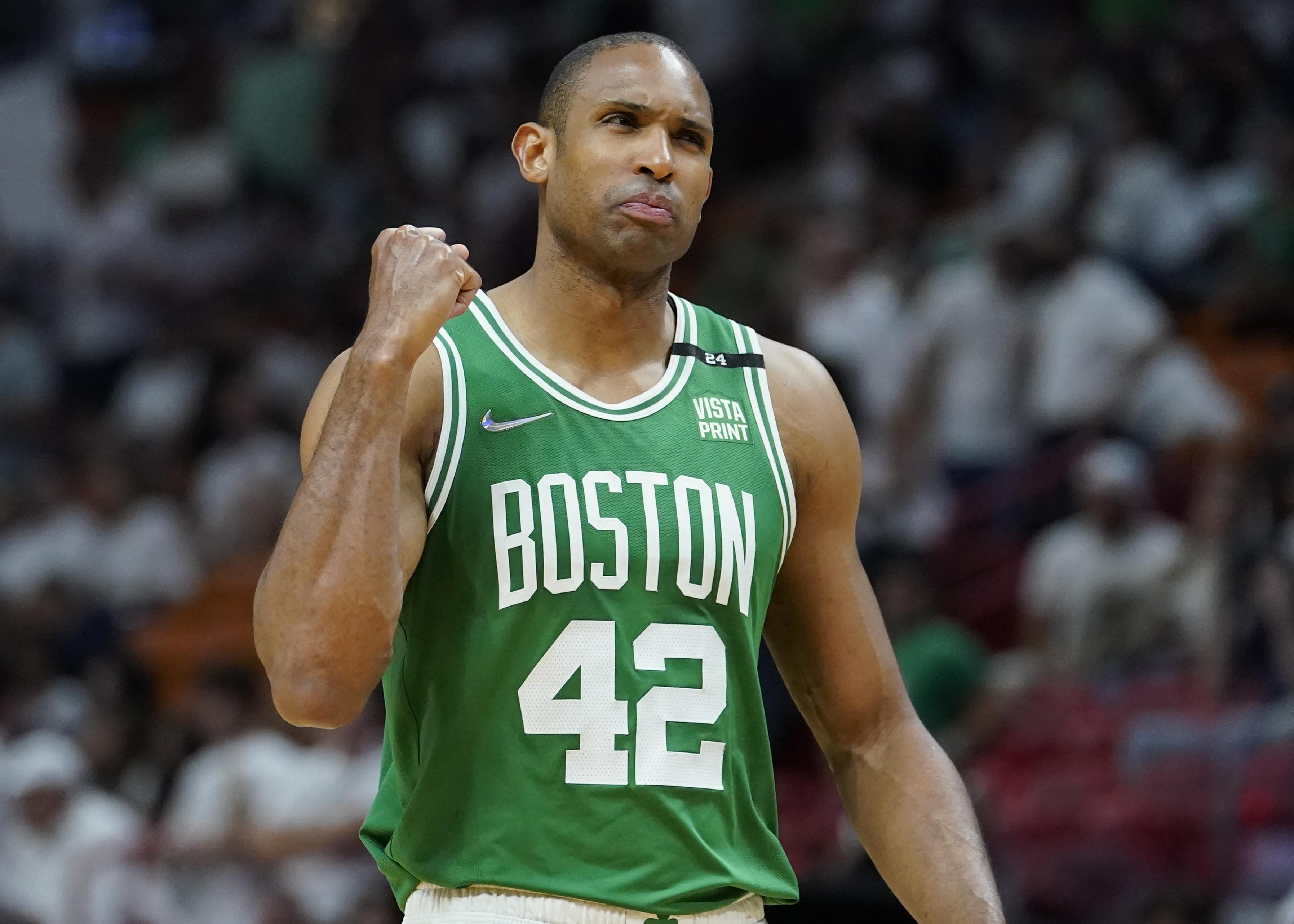 Al Horford supports Derrick White missing Game 2 for birth of son: 'He was  handling bigger things...we had to hold it down for him' - masslive.com