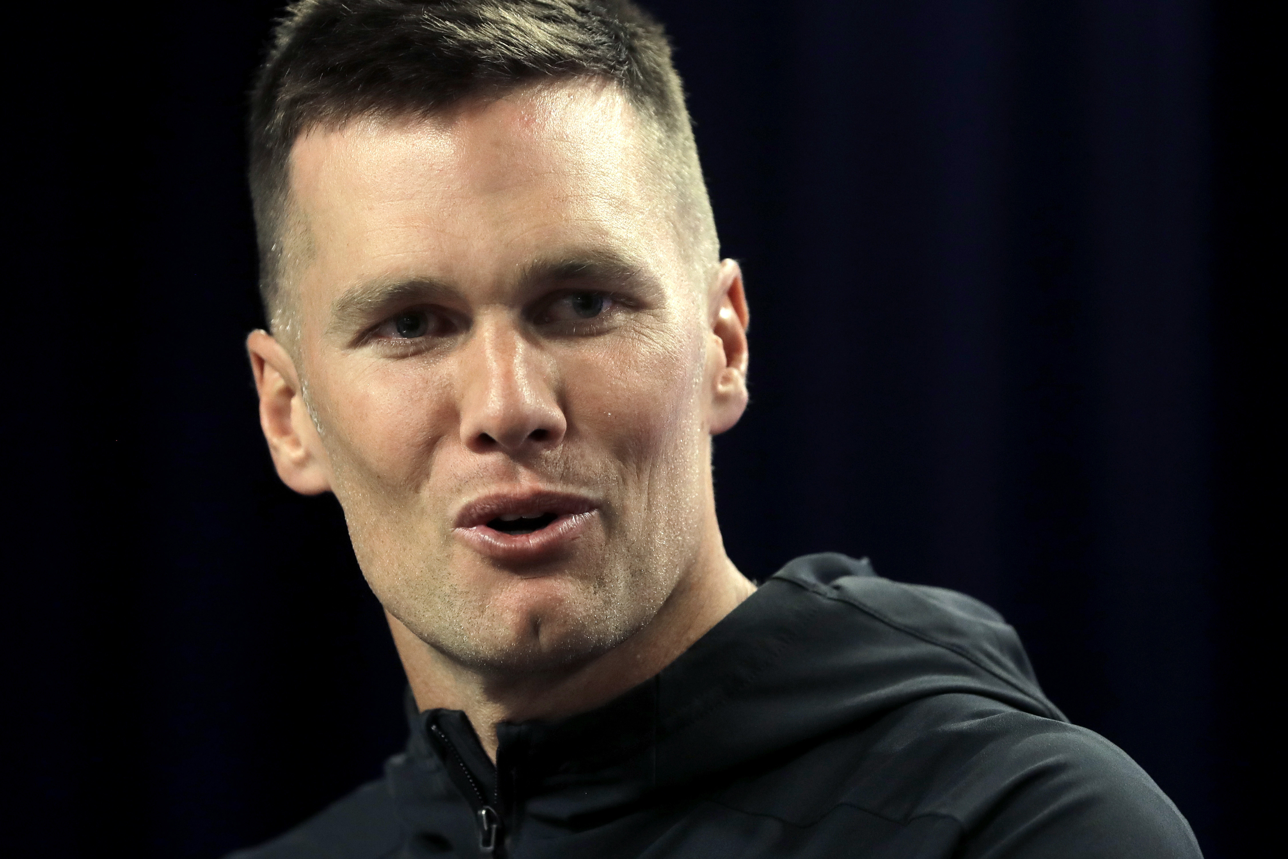 Bucs introduce new QB Tom Brady on conference call