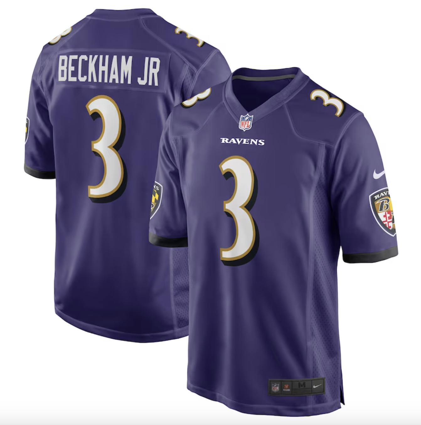 Odell Beckham Jr. White Los Angeles Rams Autographed Game-Used #3 Jersey  vs. Baltimore Ravens on January 2 2022 with Multiple Inscriptions