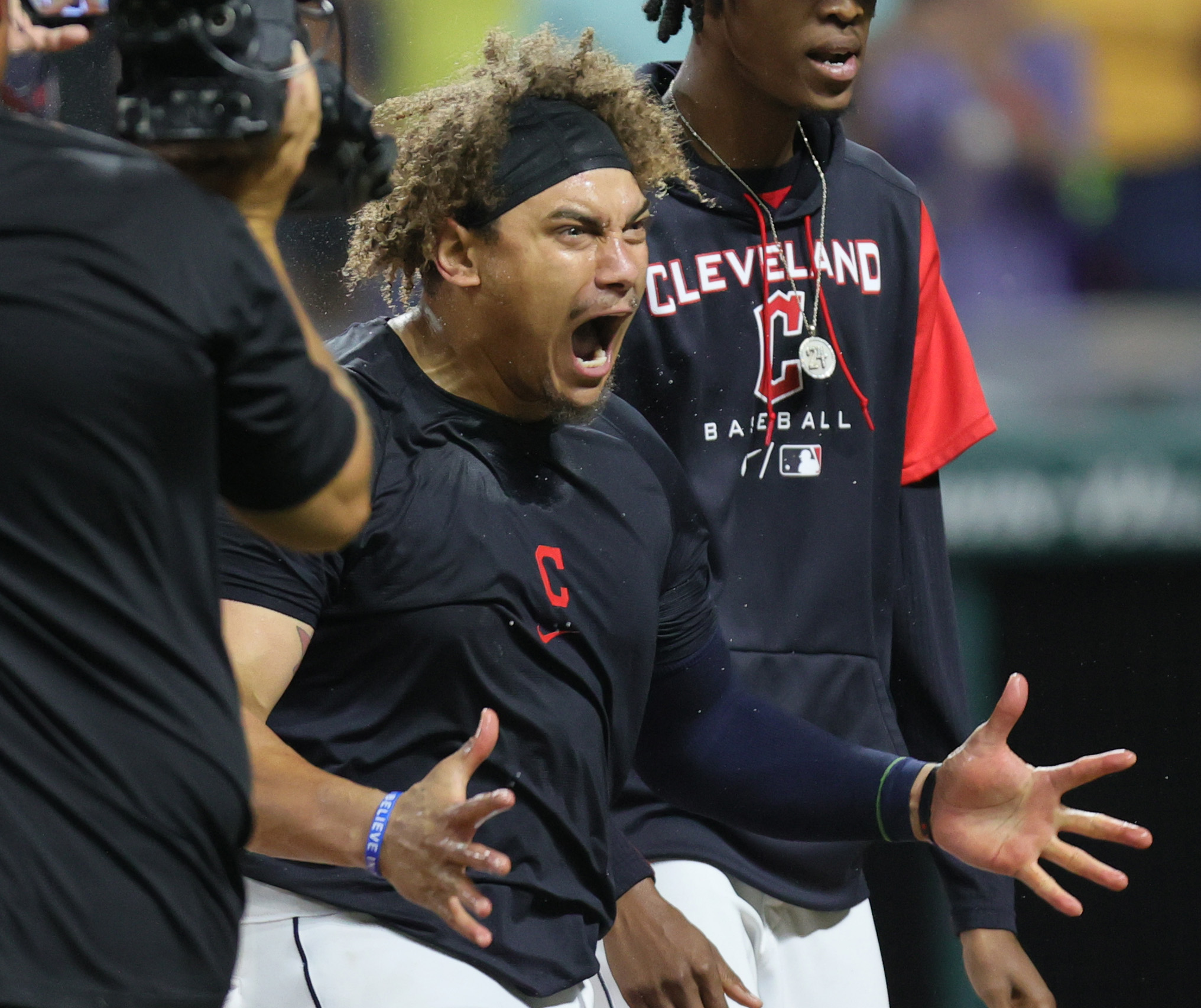 Guardians: Josh Naylor head butts Terry Francona after walk-off HR