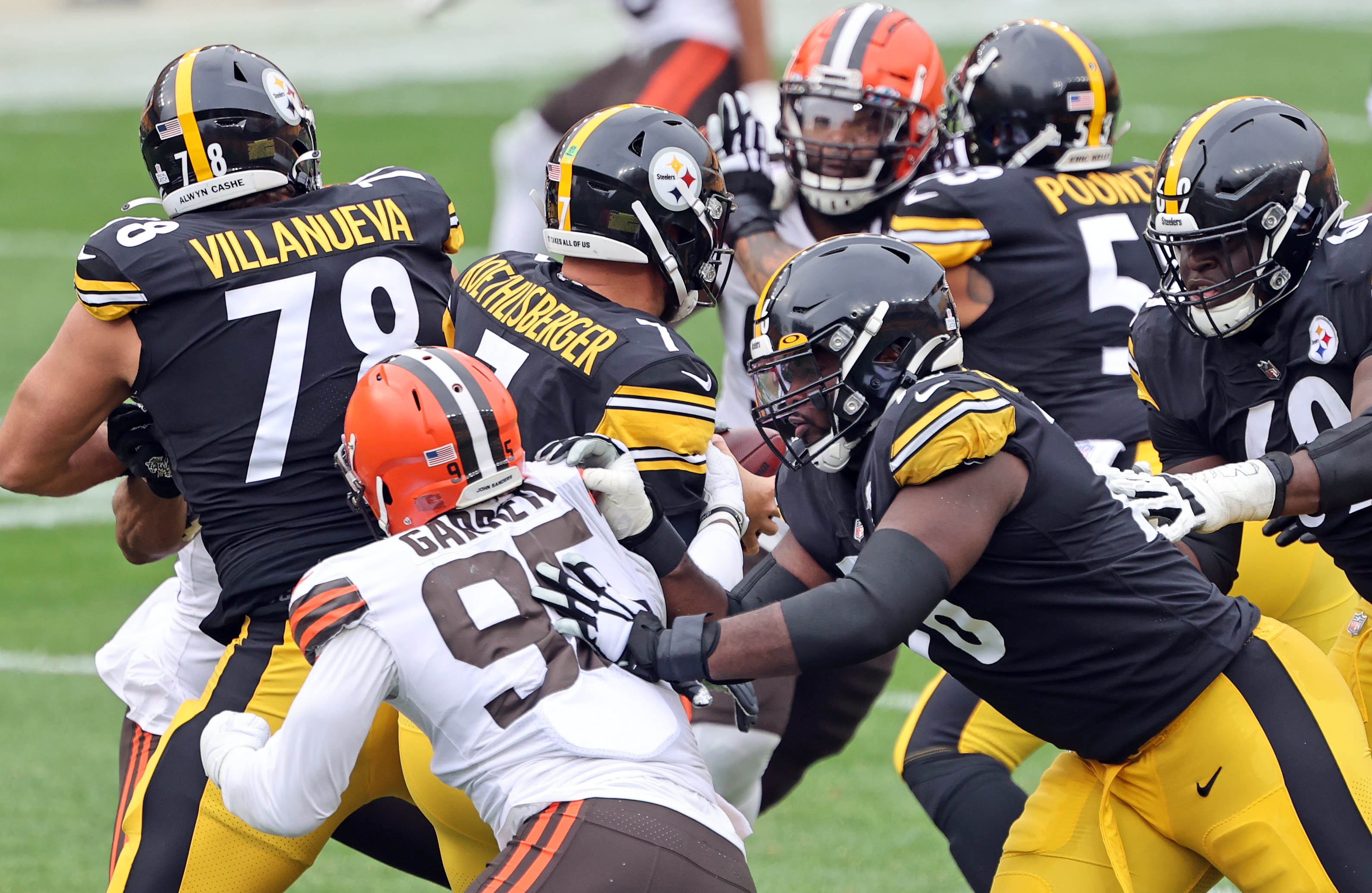 Steelers Vs. Browns Week 2: PFF Grades And Total Snaps - Steelers