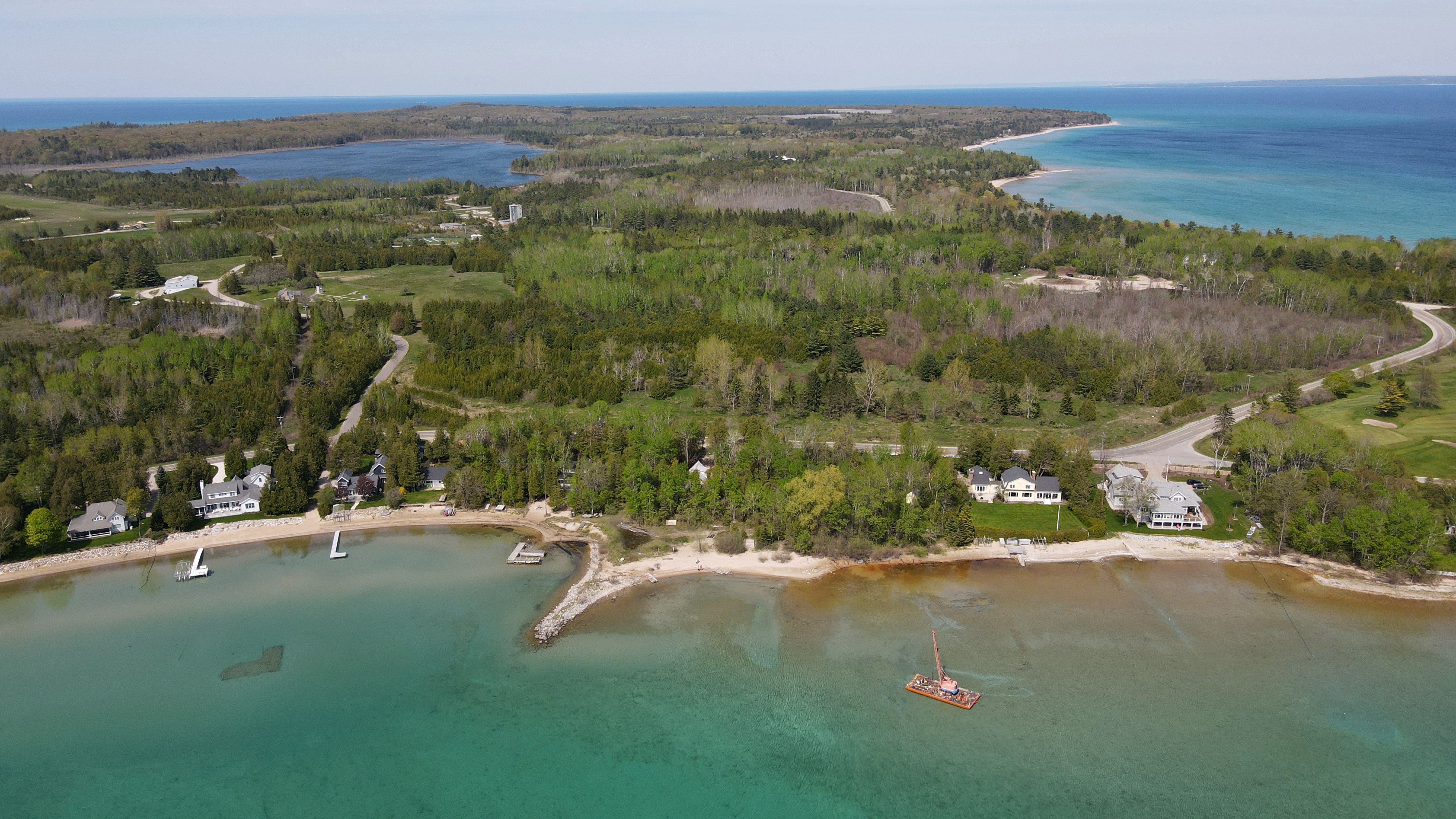 Owner of derelict Grand Traverse Bay barge faces charges - mlive.com