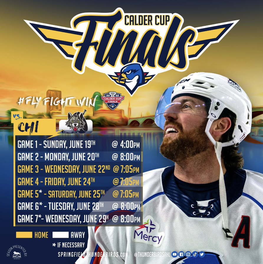 Event Feedback: Chicago Wolves vs. Springfield Thunderbirds - Calder Cup  Championship Finals! - Game 1 - AHL