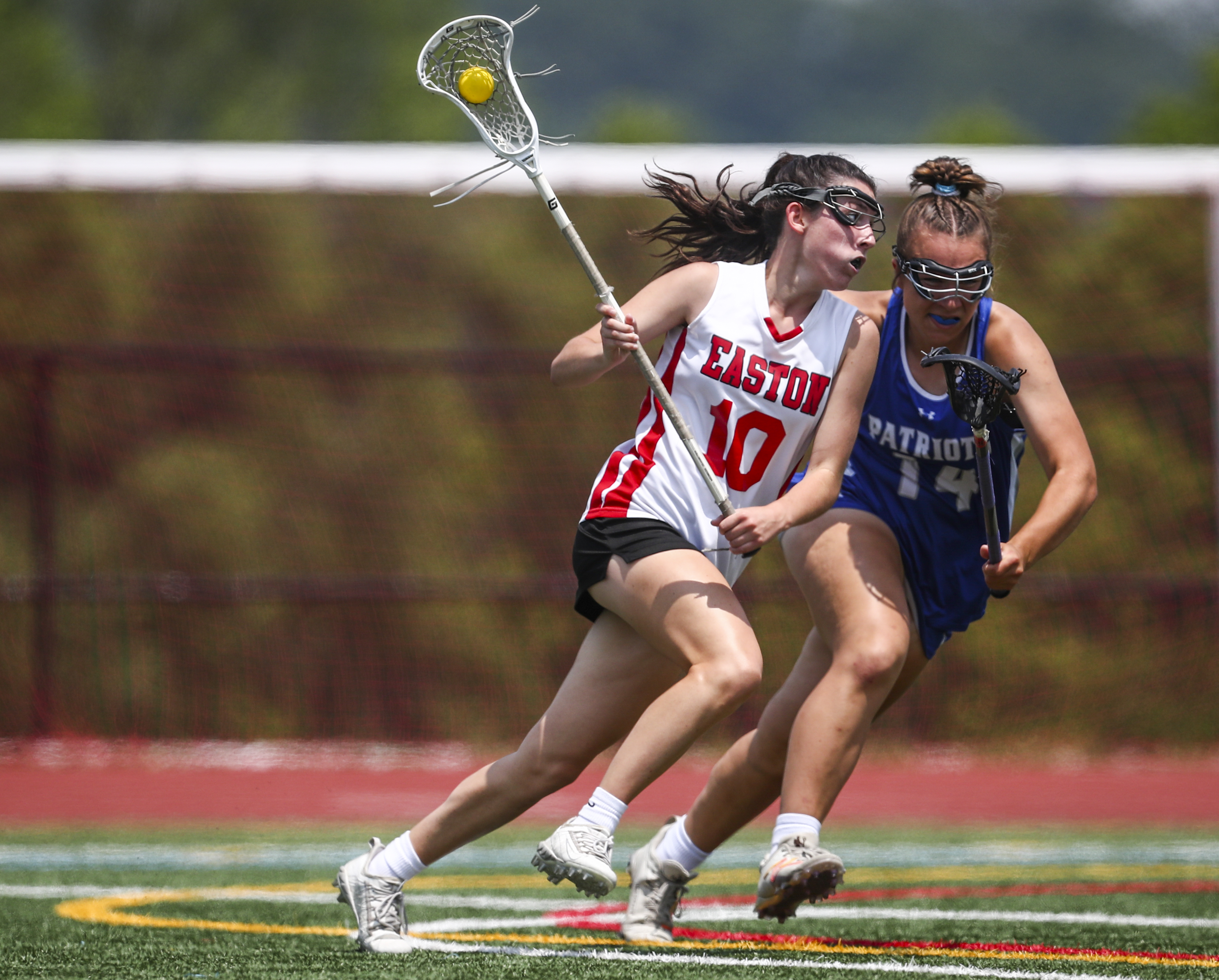 Easton girls lacrosse battles early, but falls in 1st round of states to  Great Valley - lehighvalleylive.com