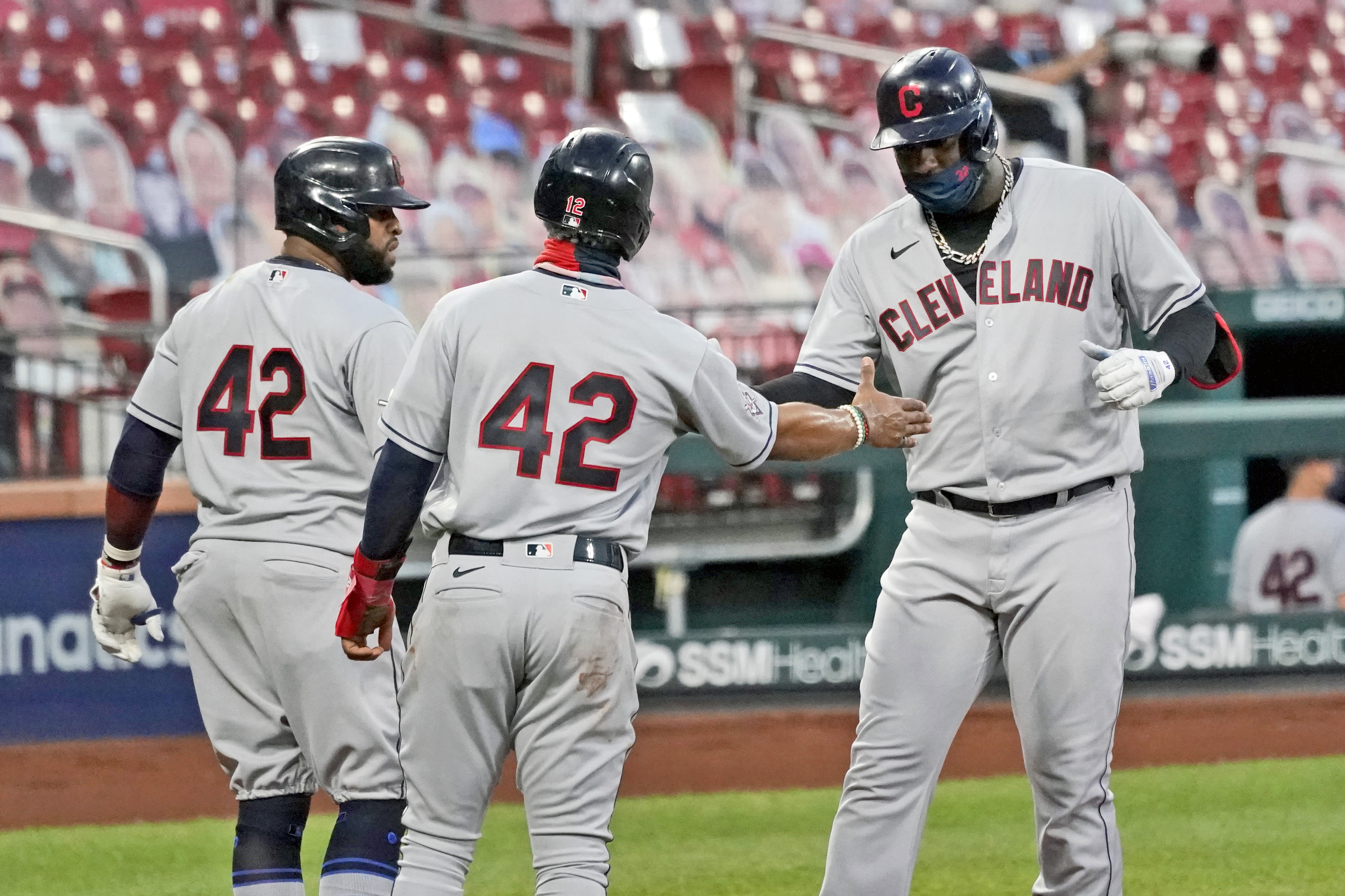 Tyler Naquin was big at-bat. Paired with Triston McKenzie's solid