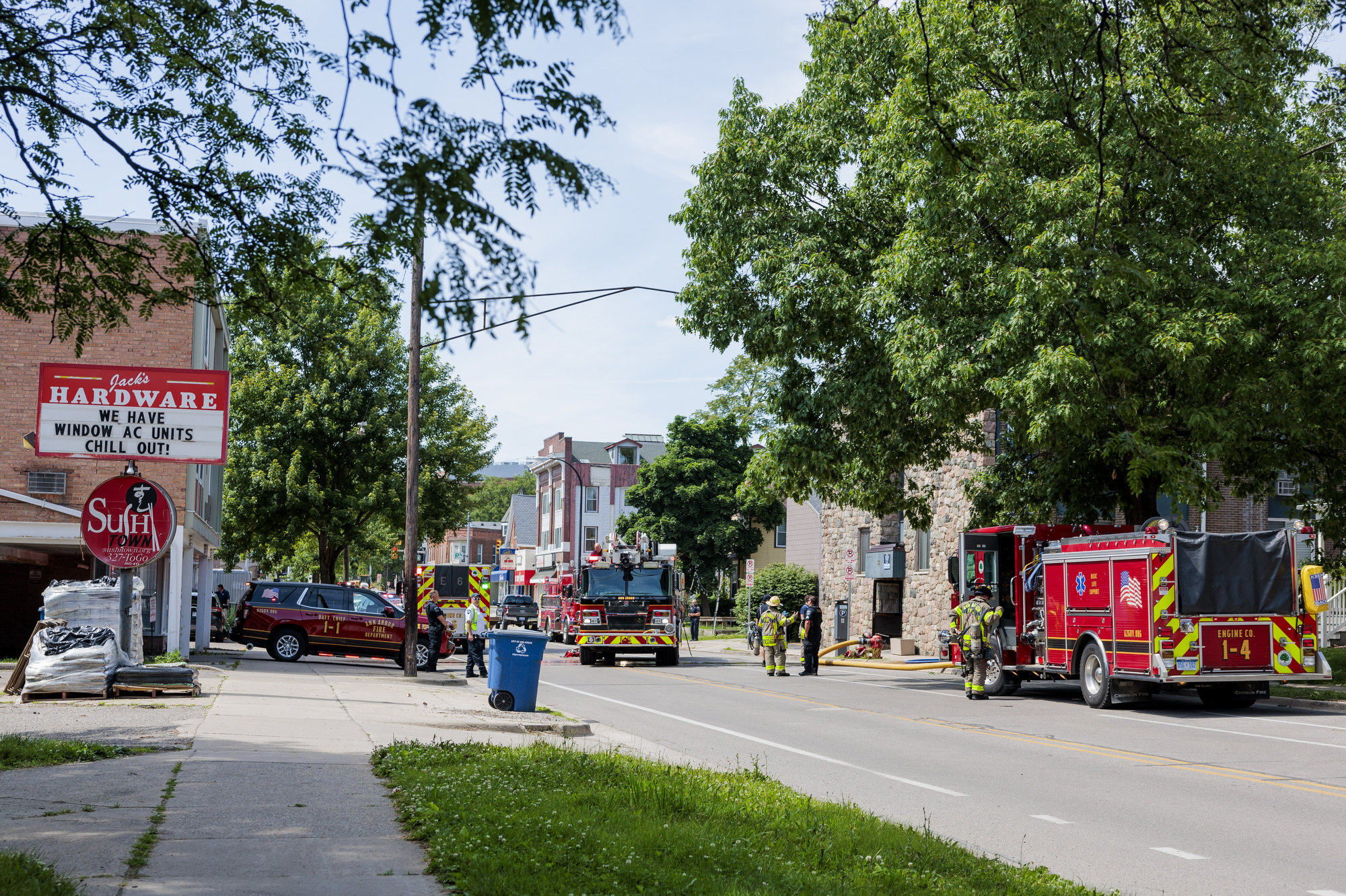Fire on Packard Street in Ann Arbor - mlive.com