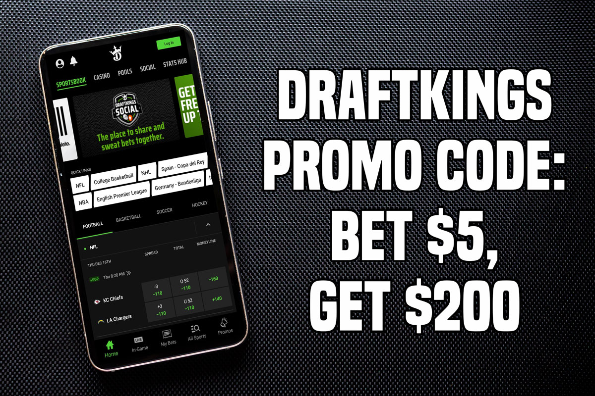 DraftKings promo code and bonus: $200 in free bets for NFL Week 8