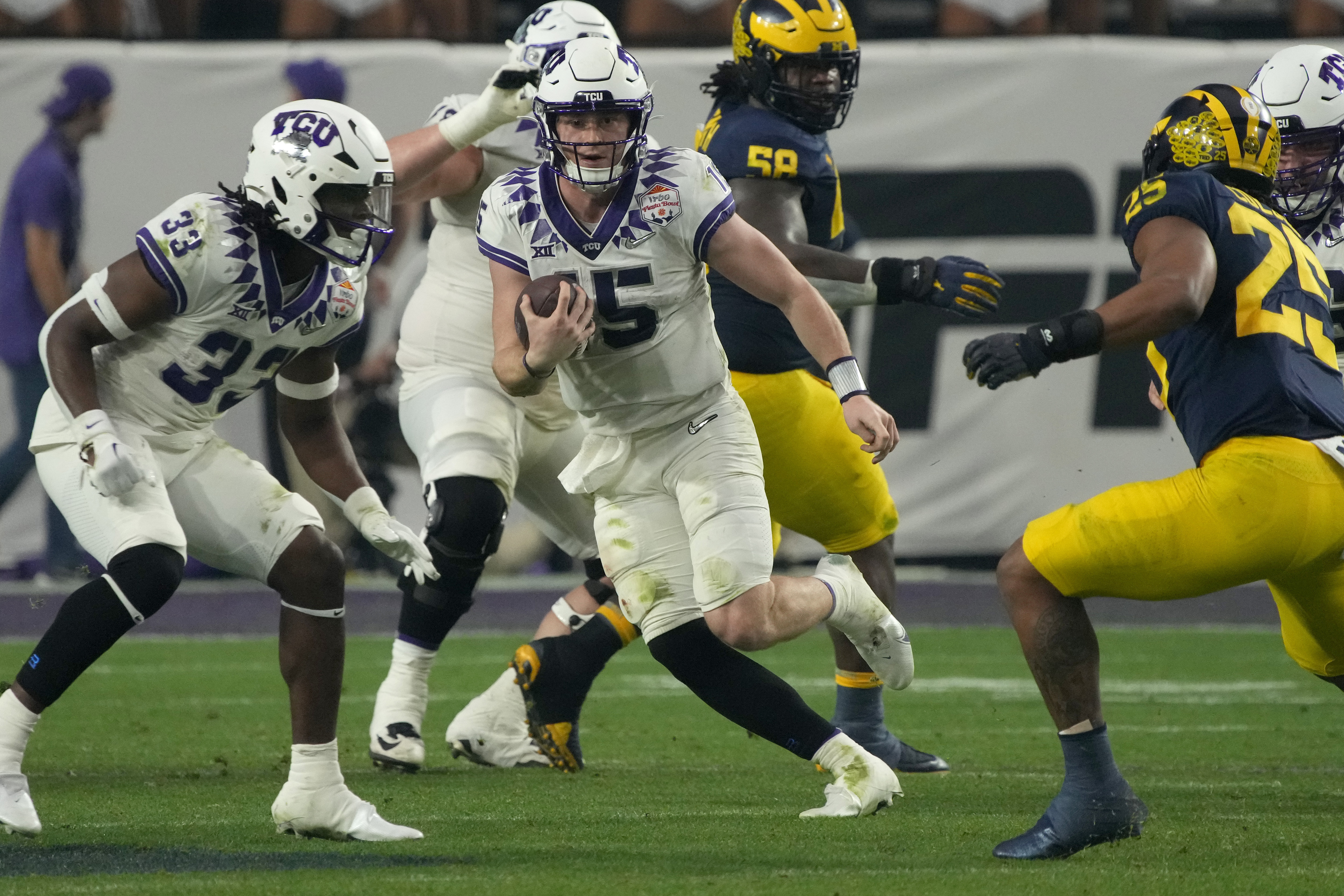 Fiesta Bowl live stream: TCU-Michigan start time, TV channel - DraftKings  Network