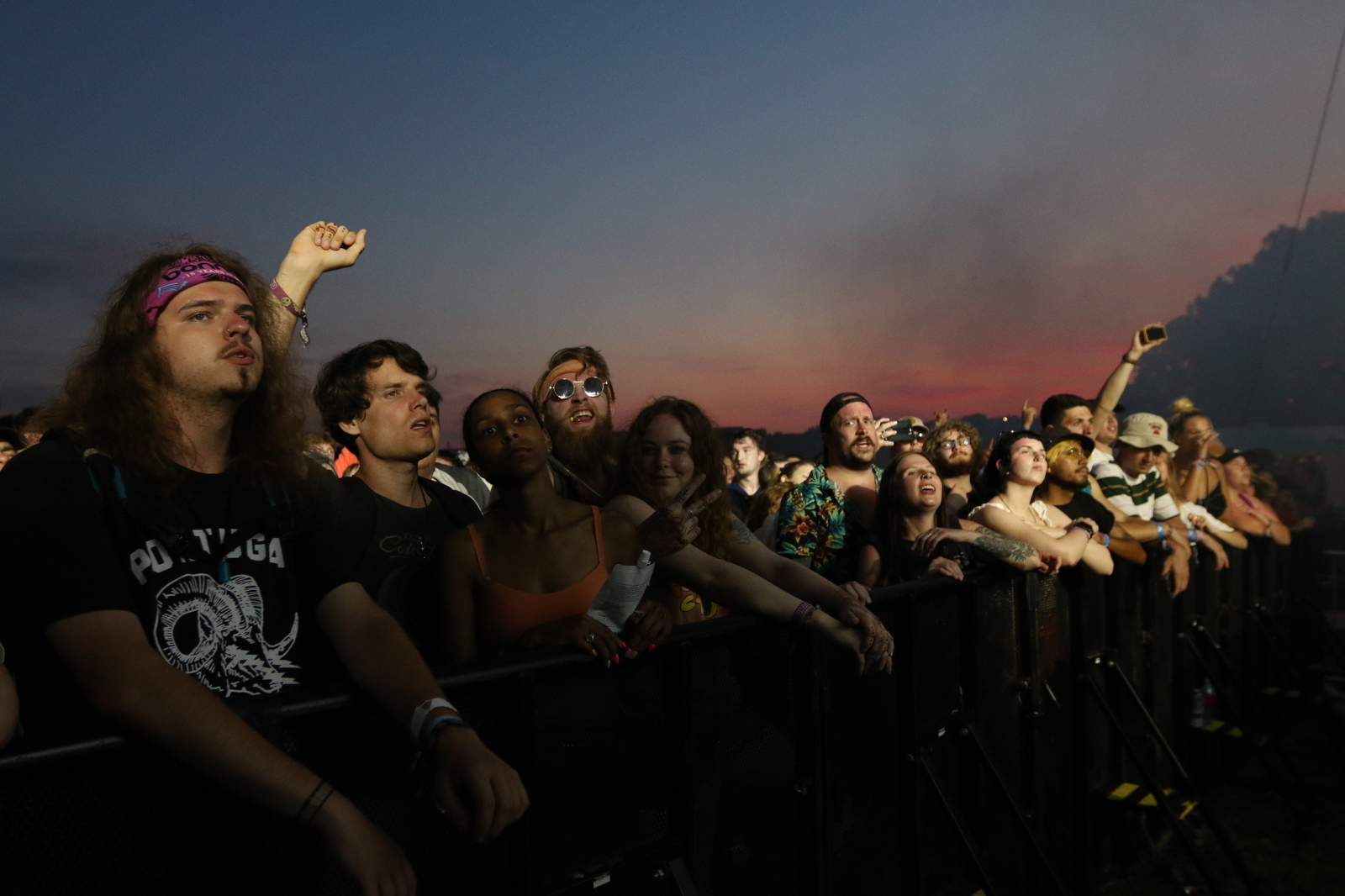 fans enjoy the final day of the wonderstruck music festival
