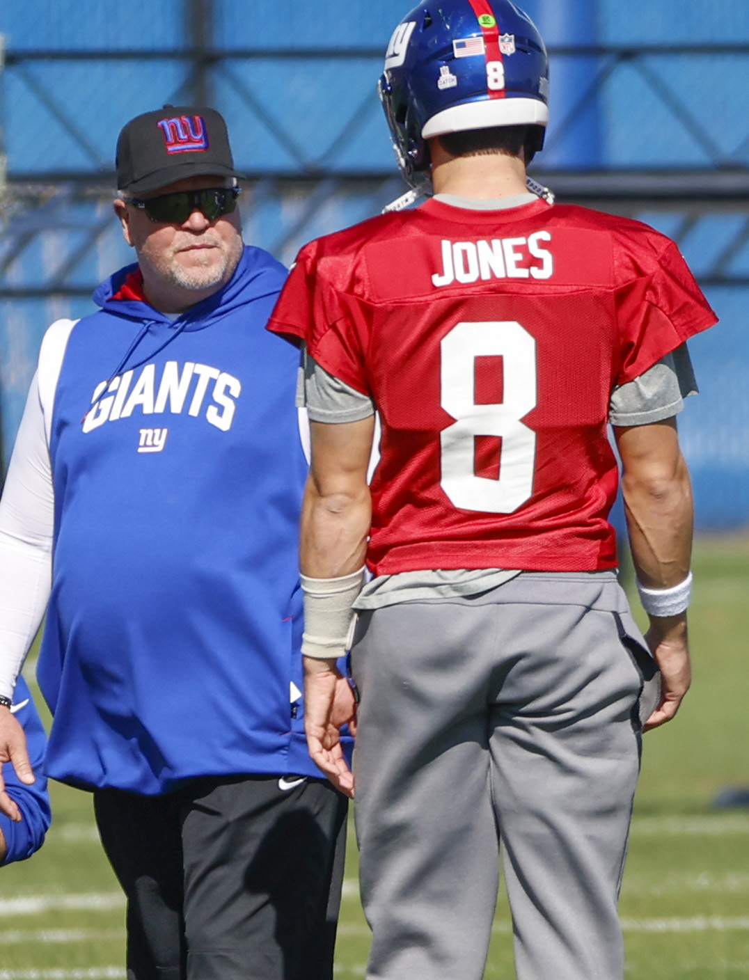 Giants punter Jamie Gillan still in UK, but expected back