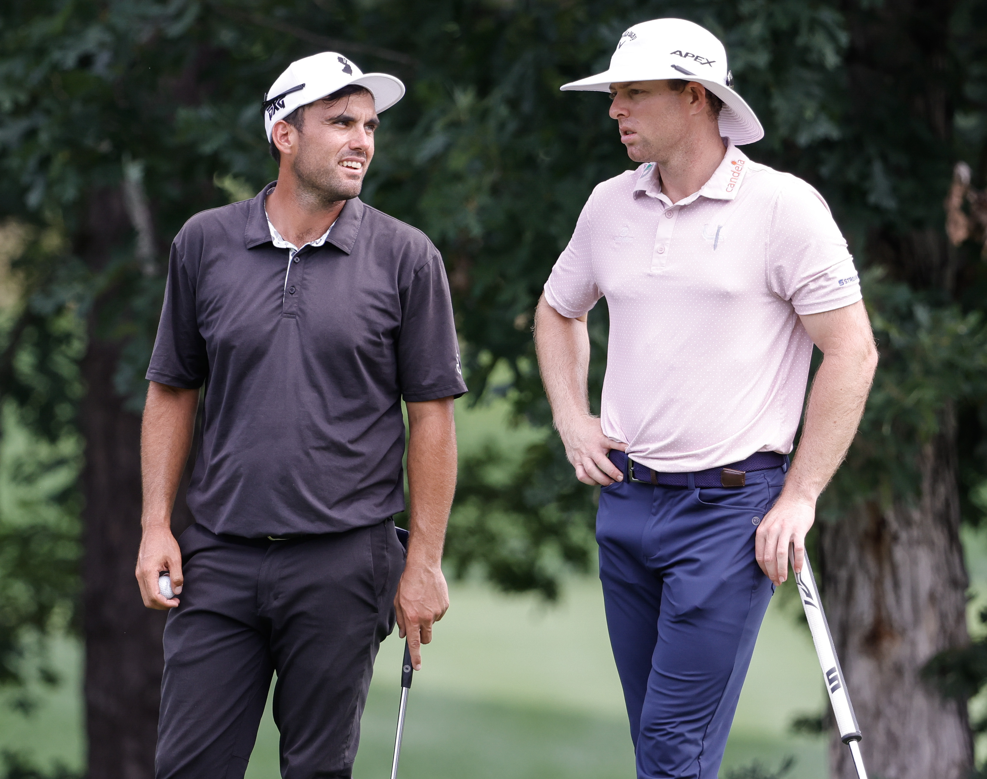 New Jersey natives Ryan McCormick and Chris Gotterup at the Magnit ...