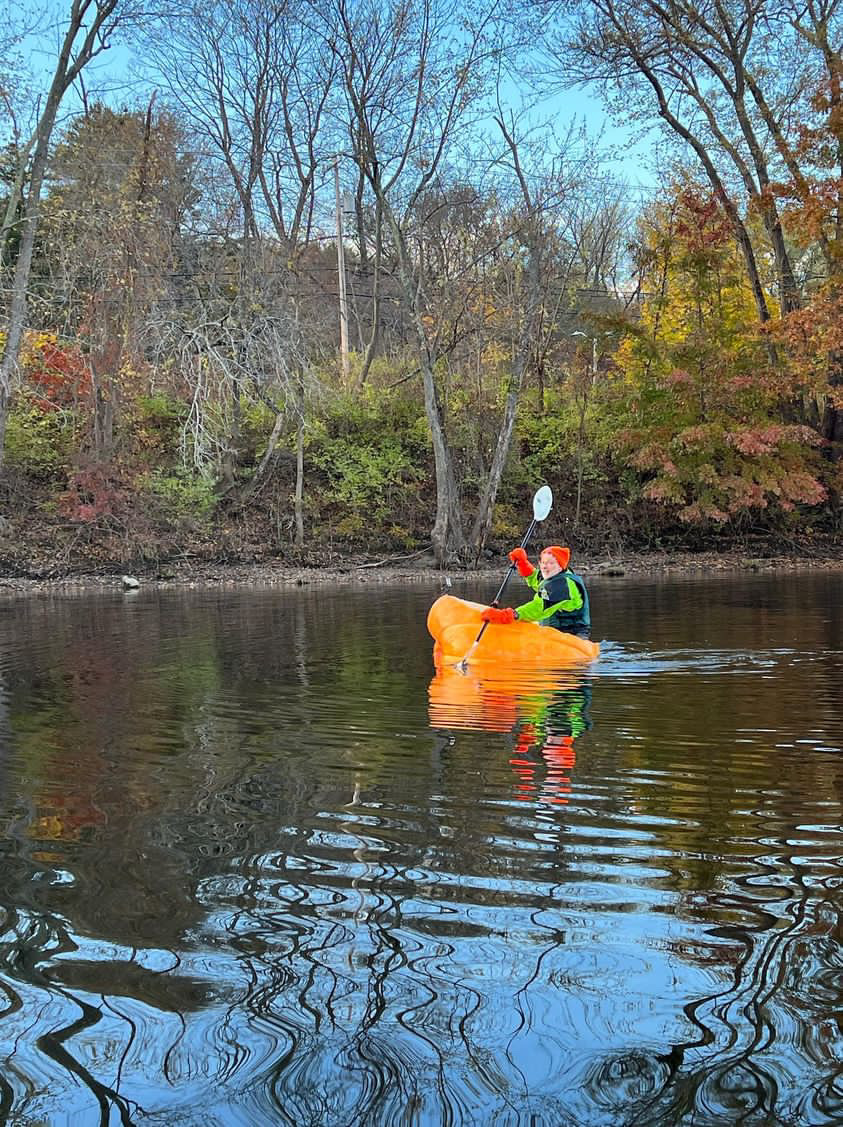Dave Rothstein Pumpkin Paddling - masslive.com