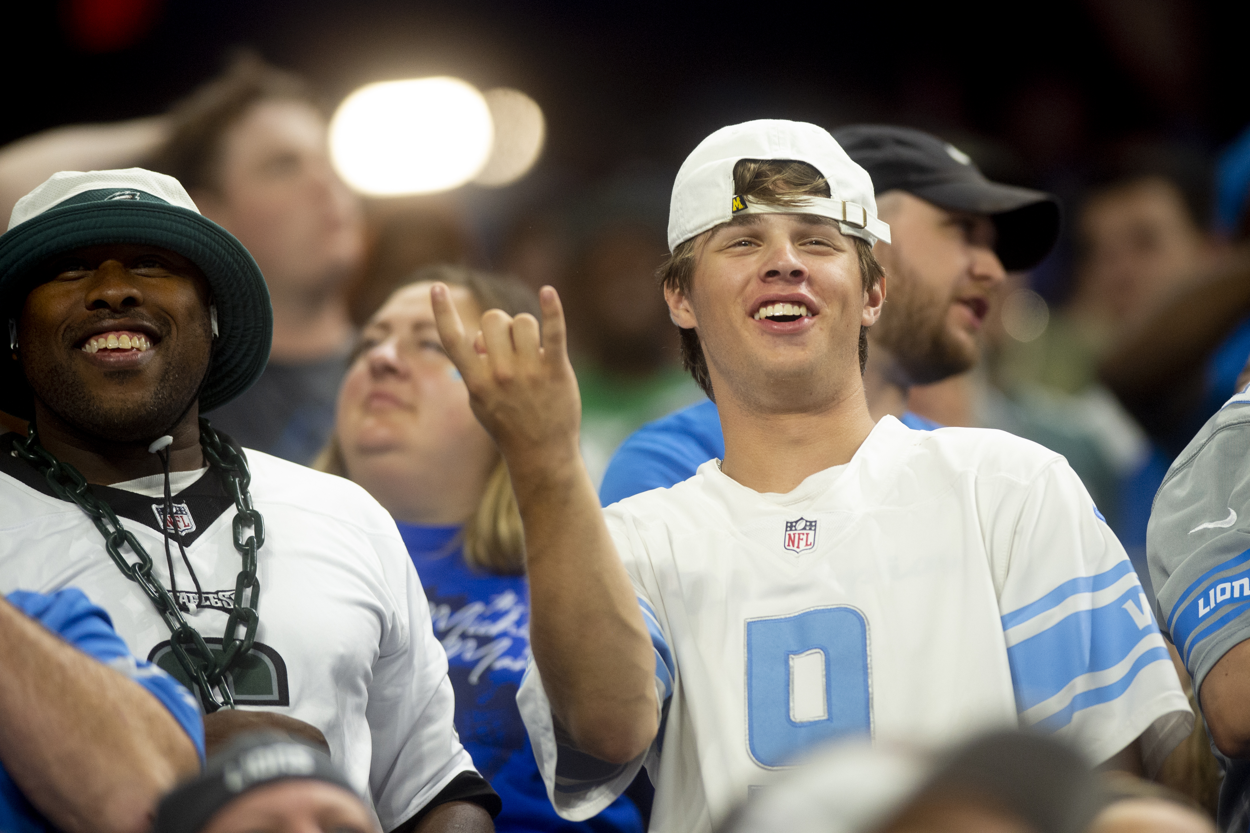 Detroit Lions fans fill Ford Field in season-opener against Philadelphia  Eagles 