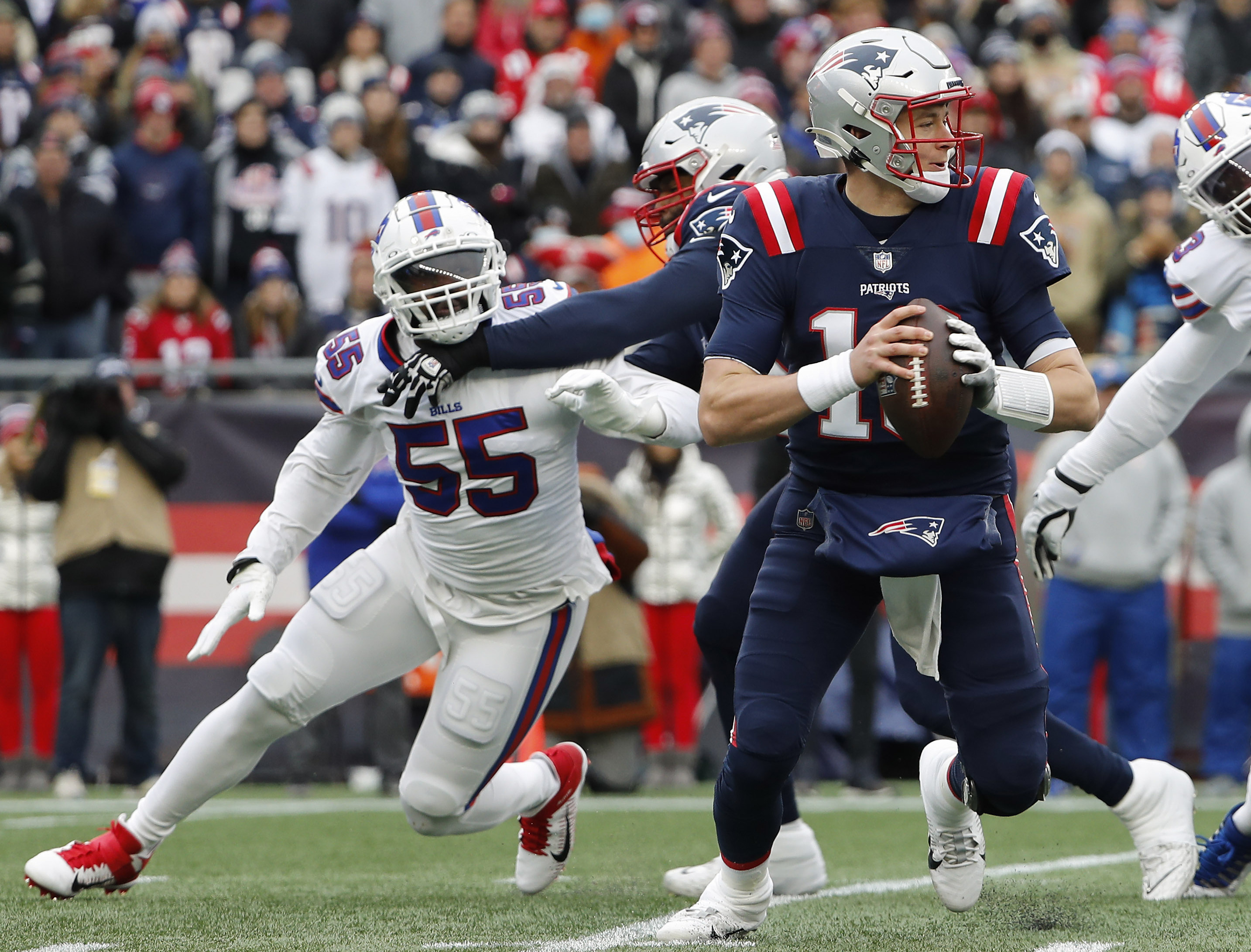 Josh Allen, Bills throttle division rival Patriots – Orange County