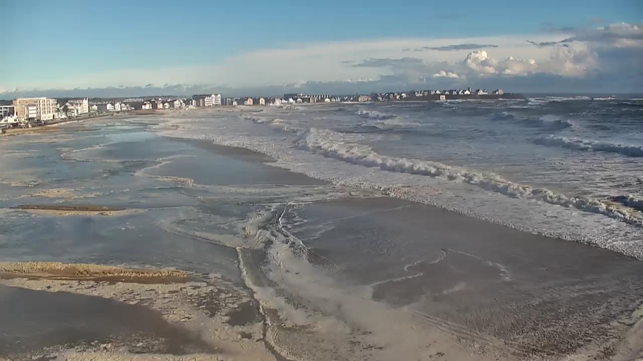 Flood At Hampton Beach Nh 1107