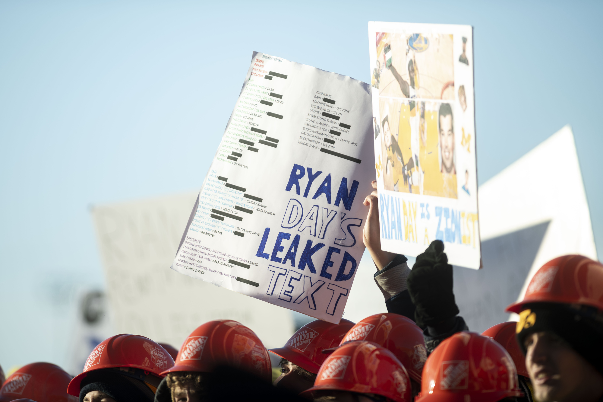 ESPN College GameDay signs in Ann Arbor - mlive.com