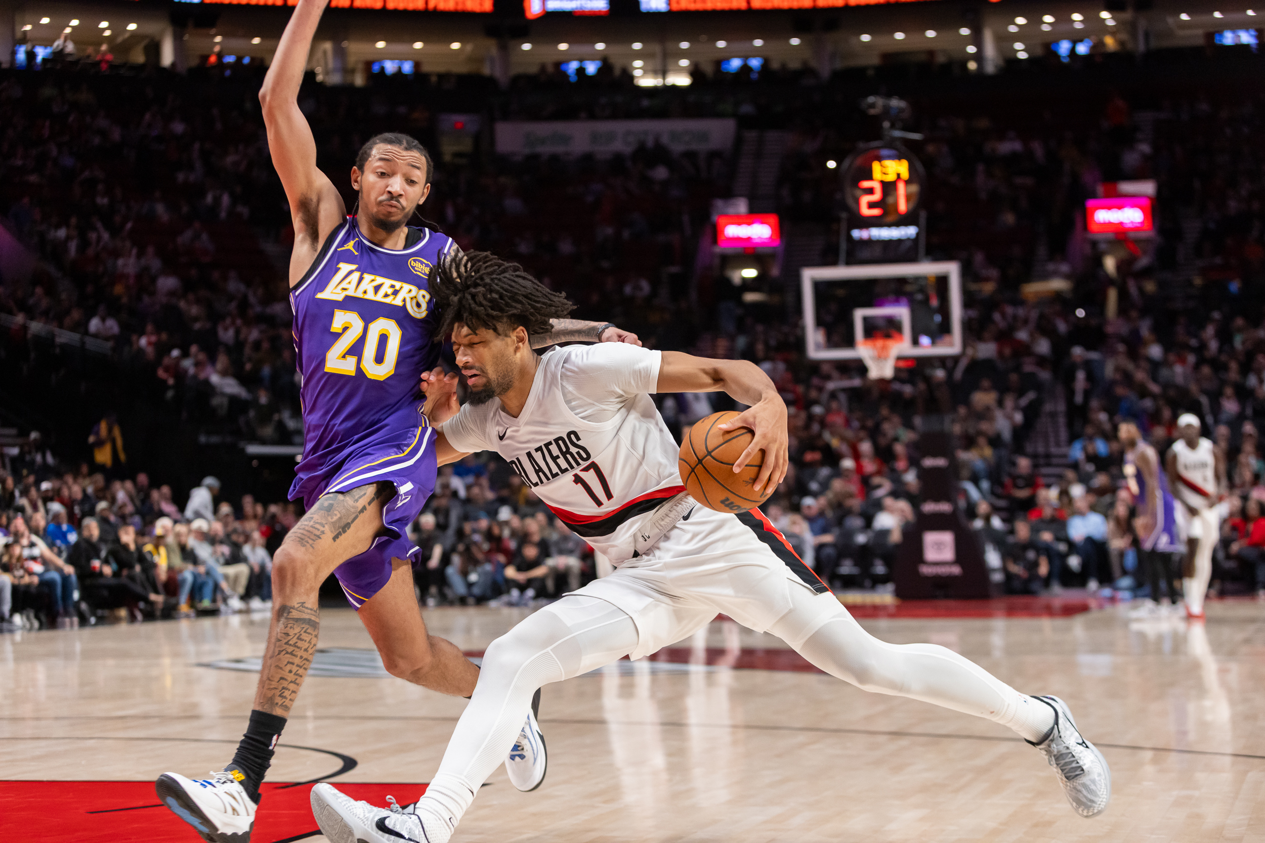 Portland Trail Blazers vs. Los Angeles Lakers: Nov. 3, 2025 ...