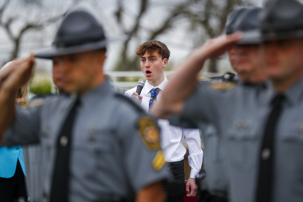 Pa State Police Honor Fallen Troopers With Ceremony In Bethlehem