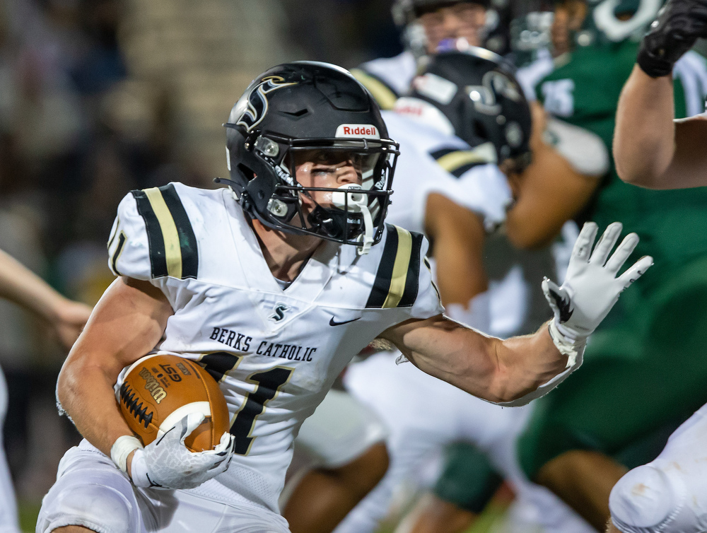 Central Dauphin defeated Berks Catholic 41-22 in high school football ...