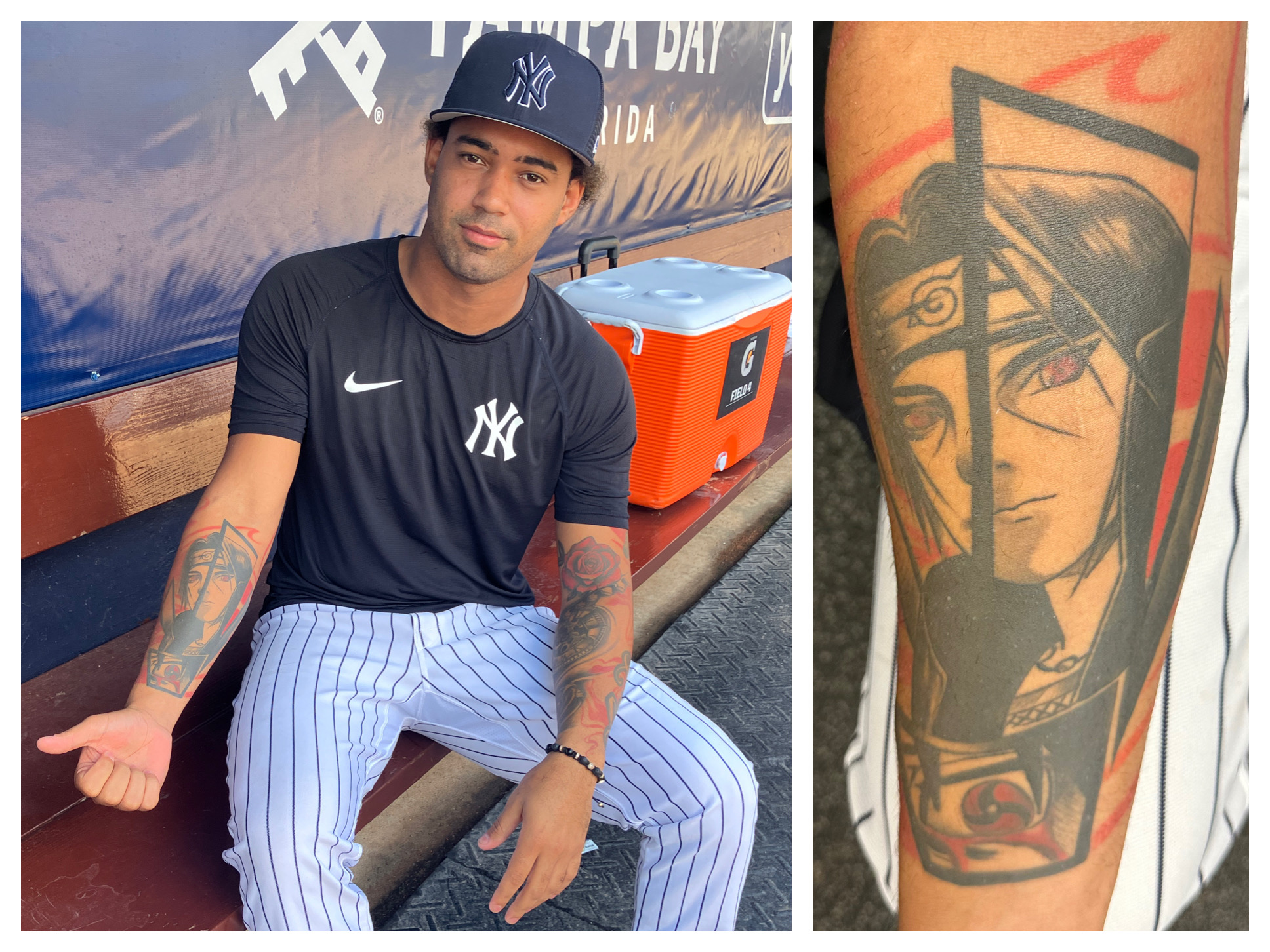 Yankees' Deivi Garcia drew his inspiration for rebound, then had it tattooed on pitching arm - nj.com