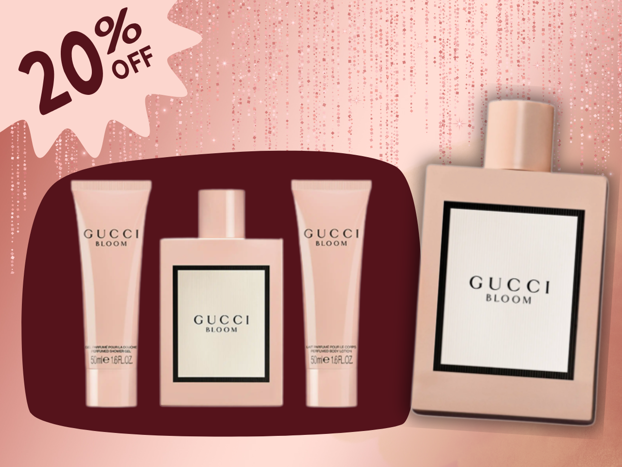Gucci's Bloom perfume is 20% off at Nordstrom & comes in a luxe