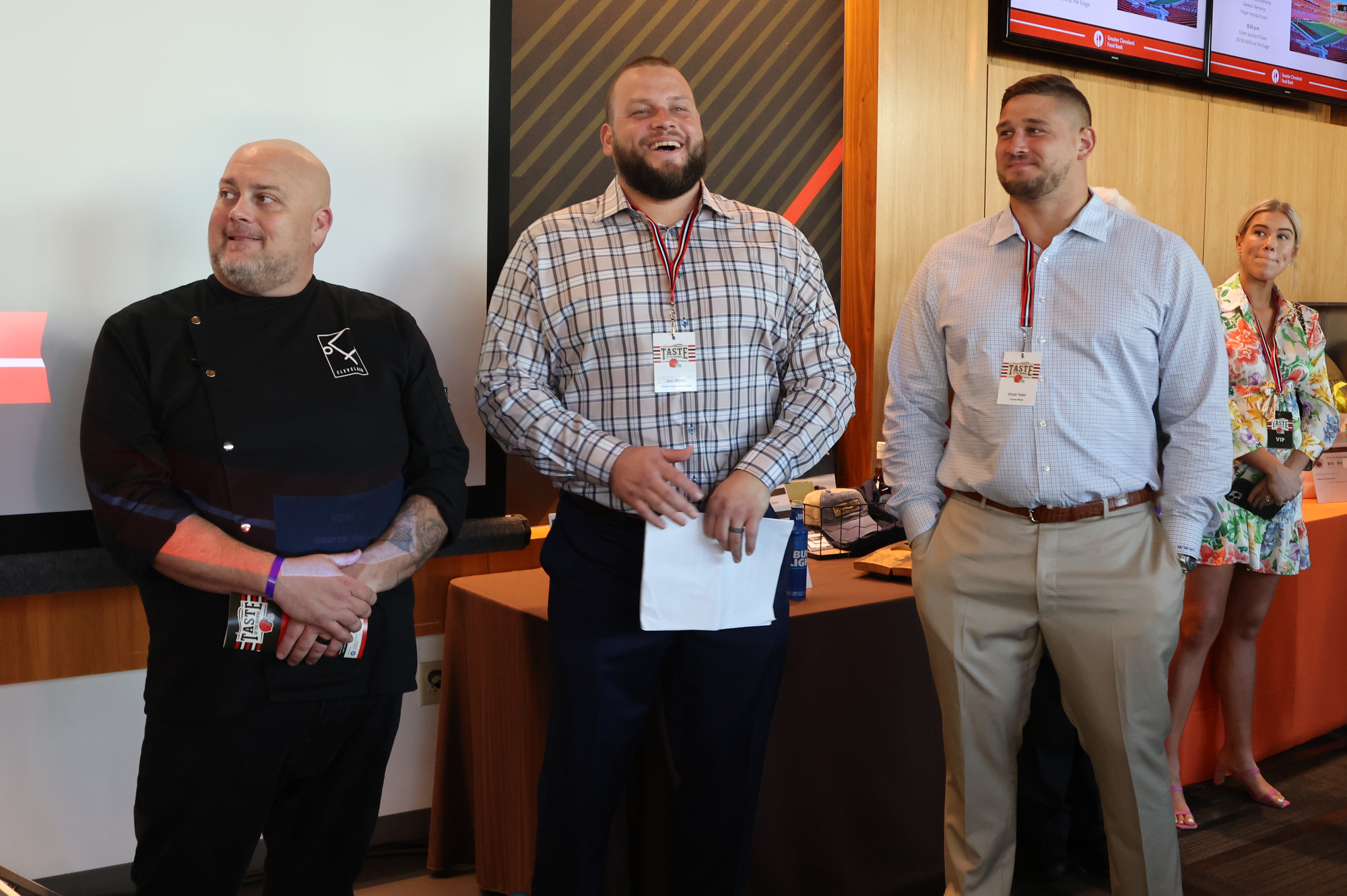 2022 Taste of the Browns raises $270,000; Cade York football most popular  auction item (photos) 