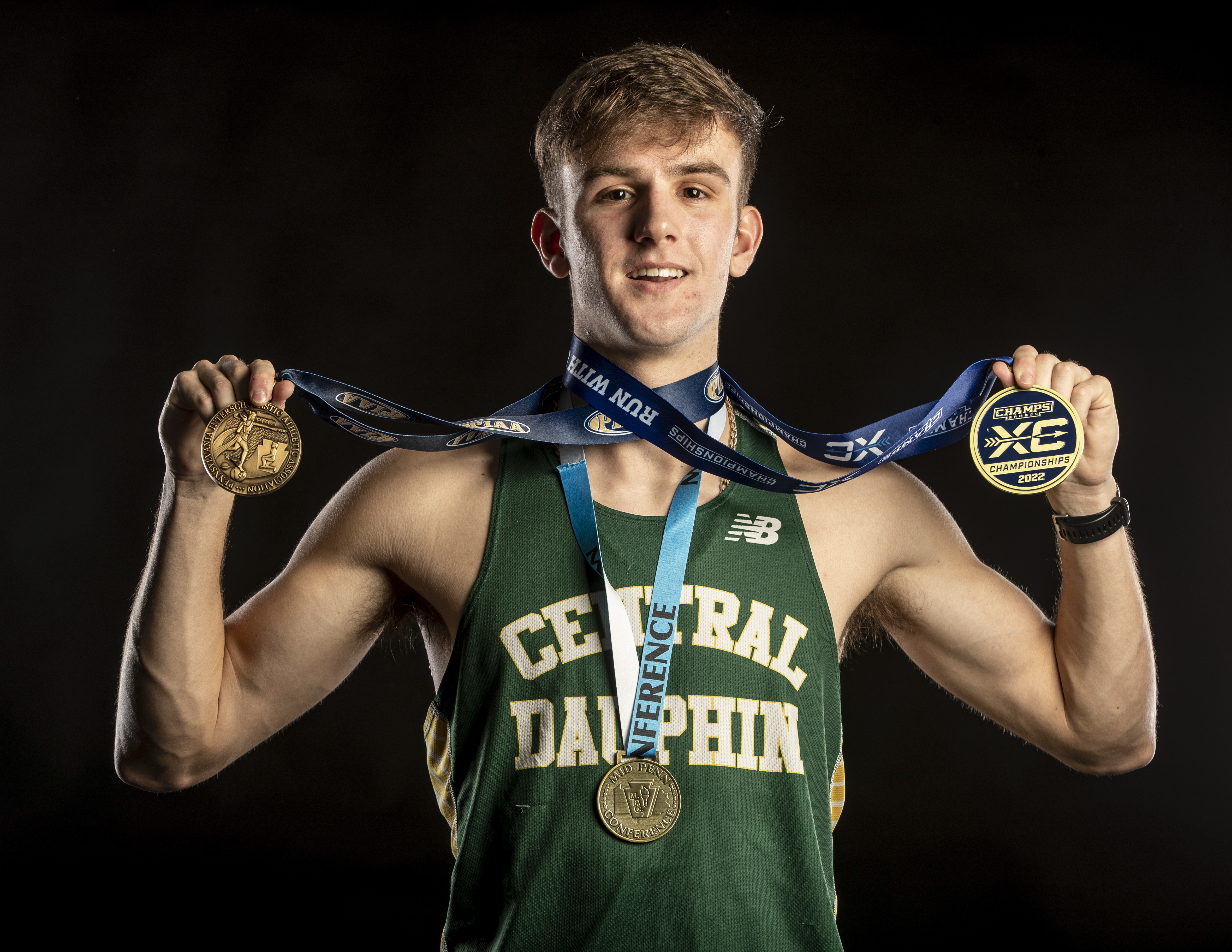 Central Dauphin’s T.J. Roden takes fifth in ‘strategic’ 1600 at PIAA Track and Field Championships