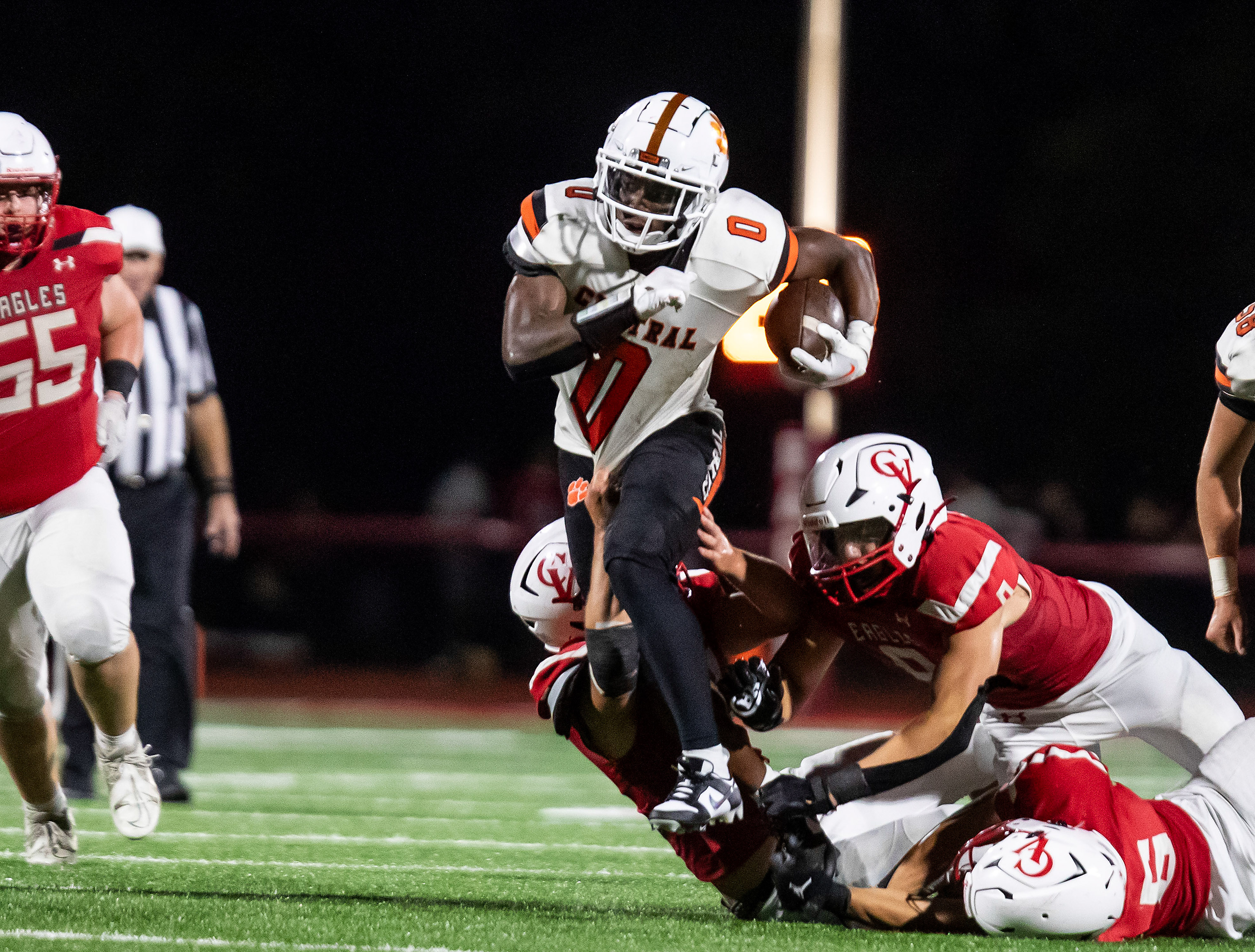 Central York defeats Cumberland Valley 14-0 in high school football ...