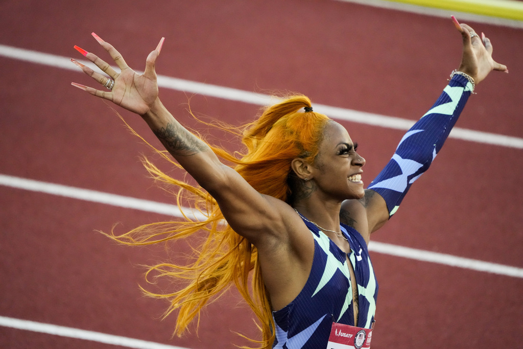 Sha'Carri Richardson Wins Women's 100 At Olympic Trials - Oregonlive.com