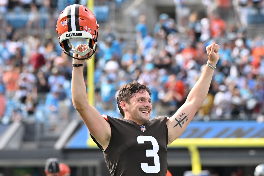 A rare performance for a rookie': Cleveland Browns' Cade York lives up to  draft slot with clutch kick vs. Carolina Panthers - ESPN - Cleveland Browns  Blog- ESPN